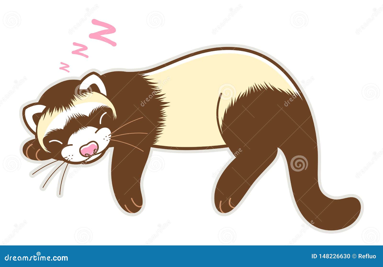 SketchDaily - 08/15 - Cartoon Ferret (MLP) by Torvusil on DeviantArt