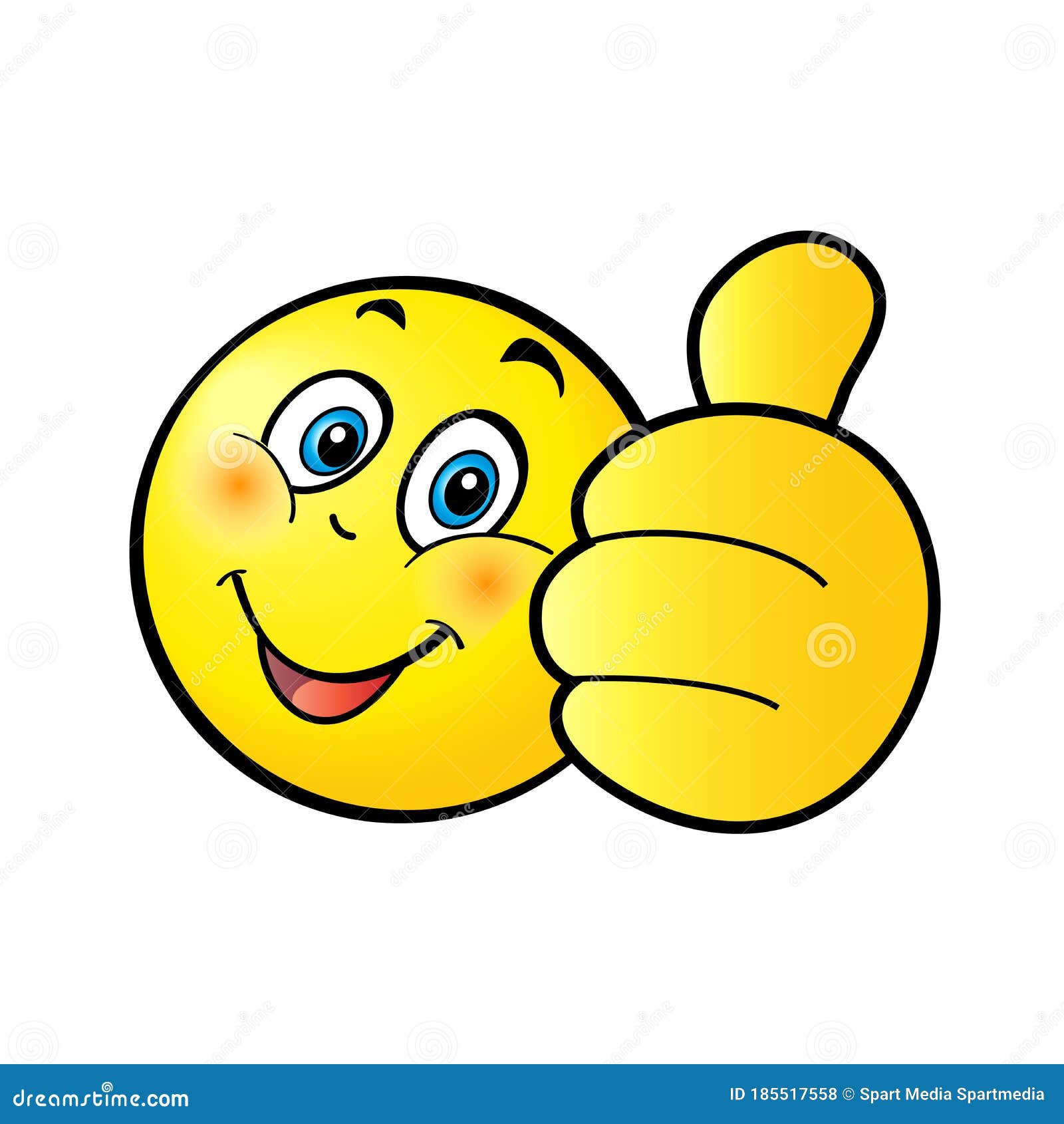 Vector Illustration Cartoon Emoticon Smiley Face Stock Vector | My XXX ...