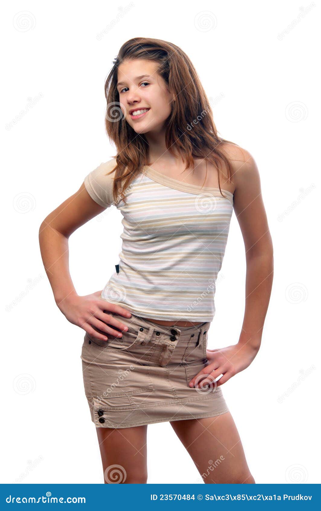 Teen Girl In Skirt Pic