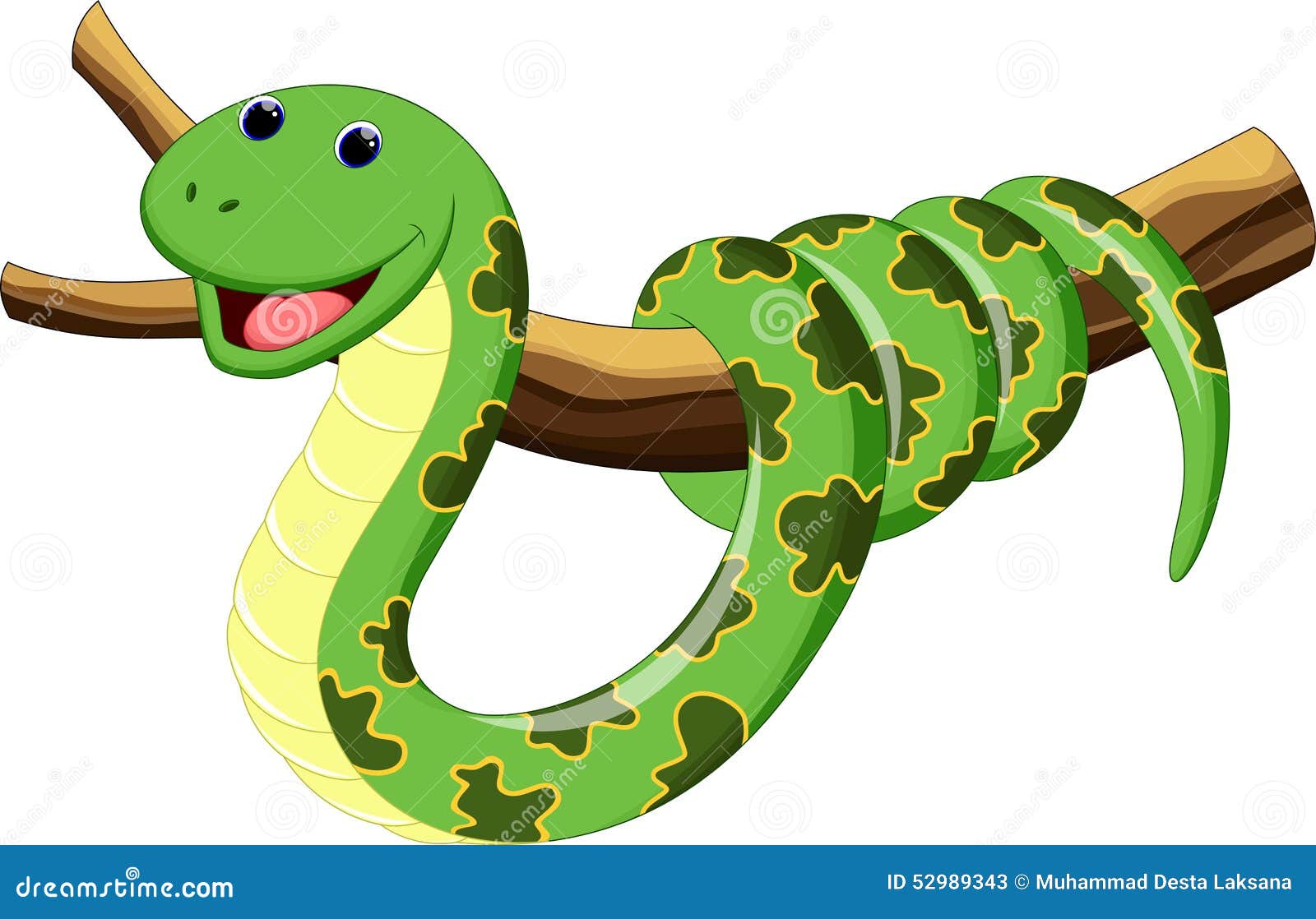 Cute snake cartoon stock illustration. Illustration of head - 52989343 Cute snake cartoon stock illustration. Illustration of head - 52989343