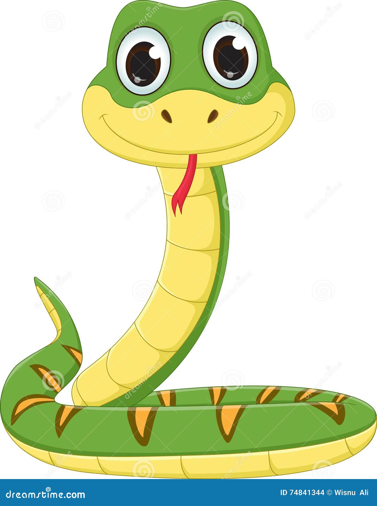 Cute snake cartoon stock vector. Illustration of design - 74841344 Cute snake cartoon stock vector. Illustration of design - 74841344