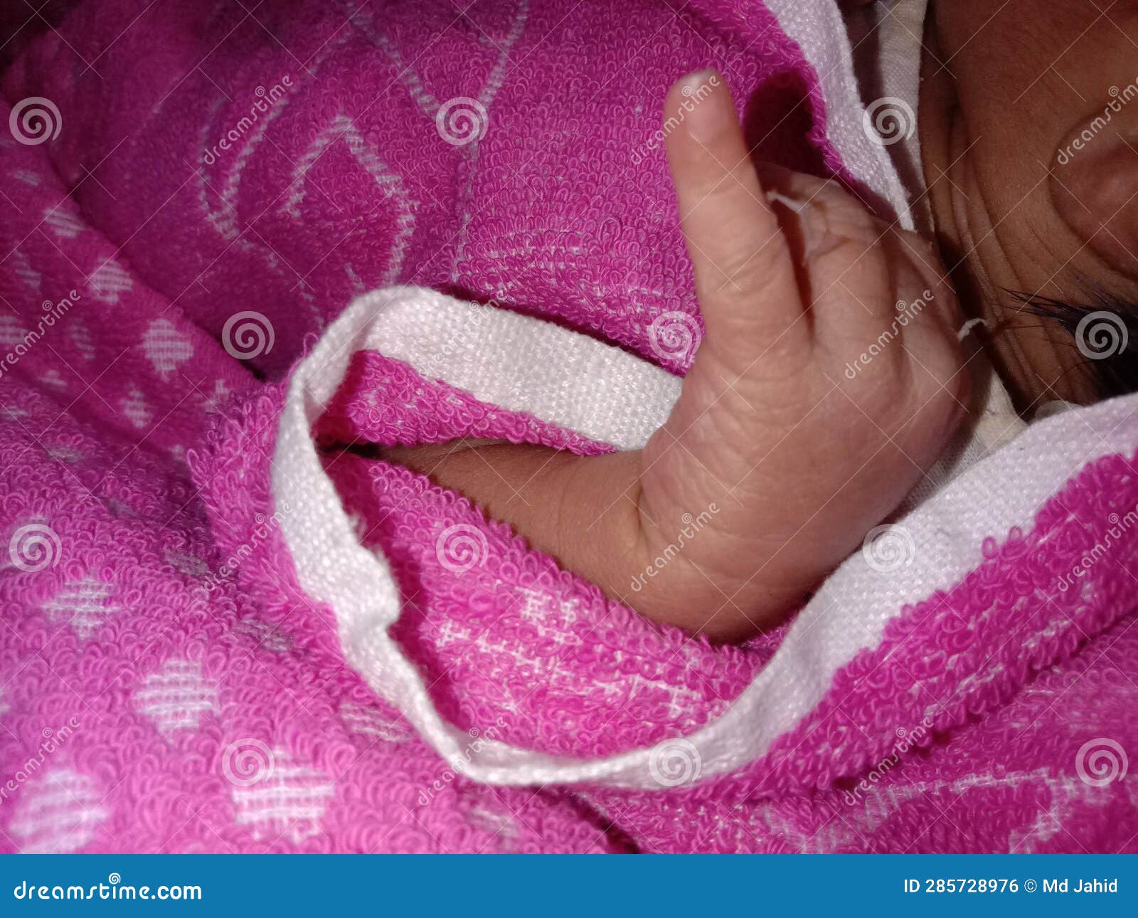 Cute and Soft New Born Baby Finger Stock Photo Image of maternity