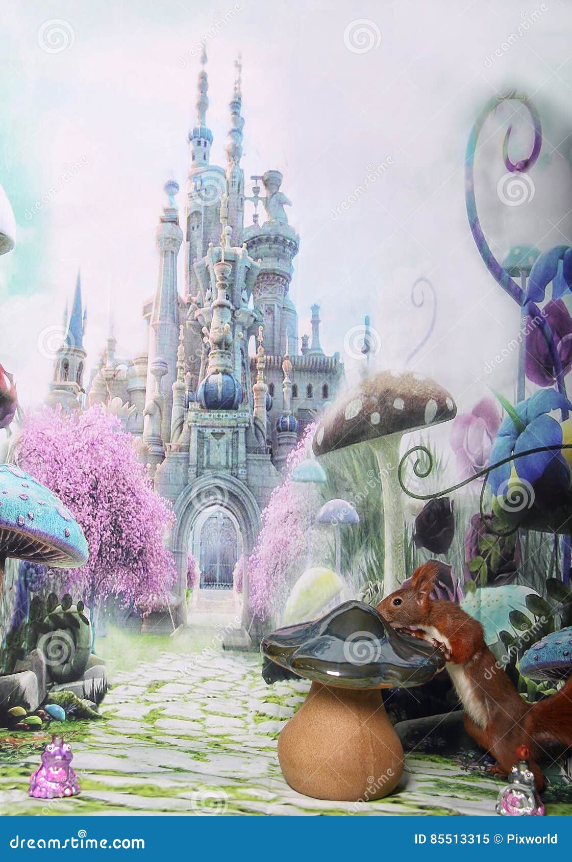 Cute Squirrel stock image. Image of american, presents 85513315