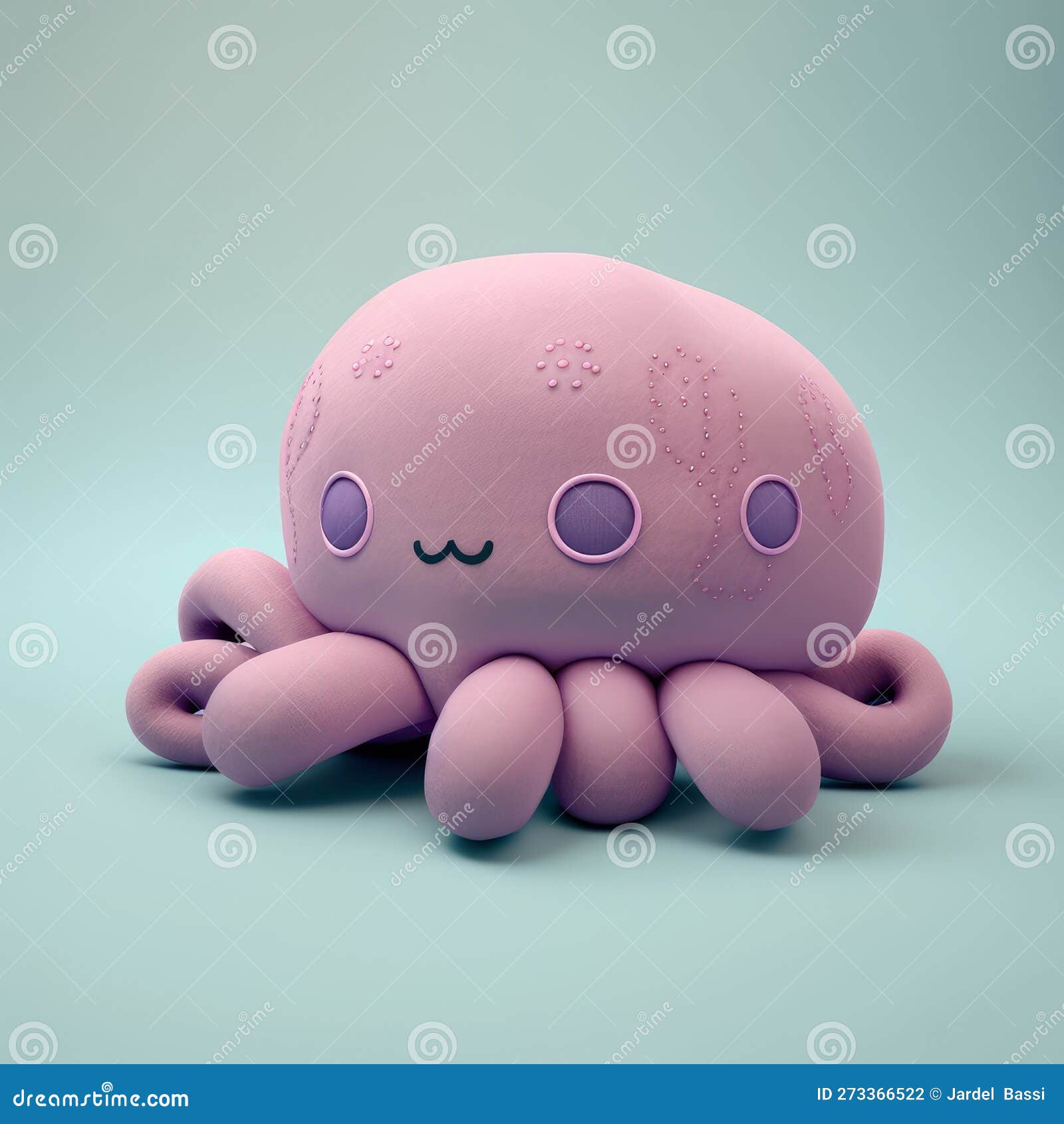 cute squishy octopus plush toy