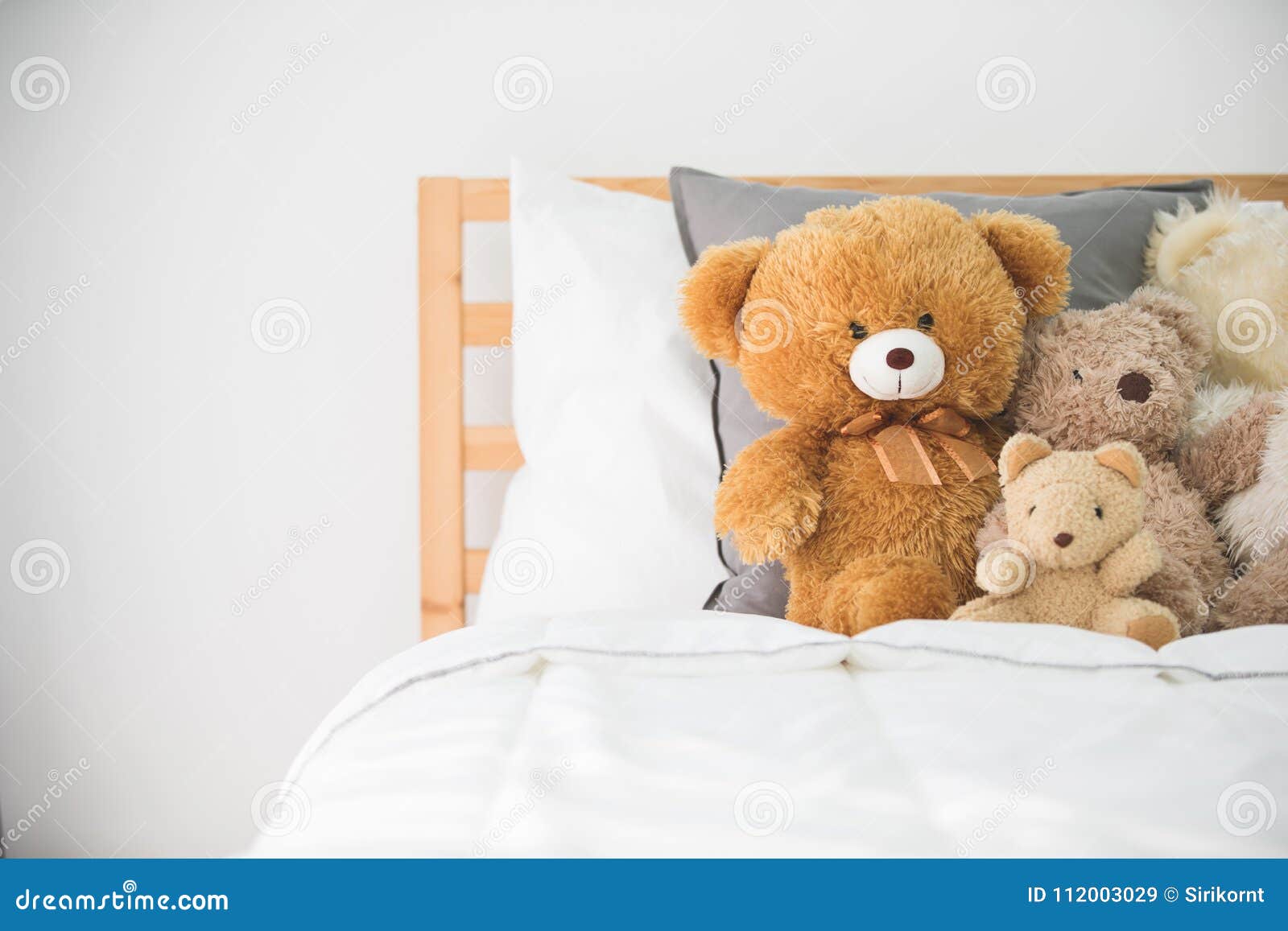 Cute Teddy Bears in Kids Room. Stock Image Image of sweet, doll