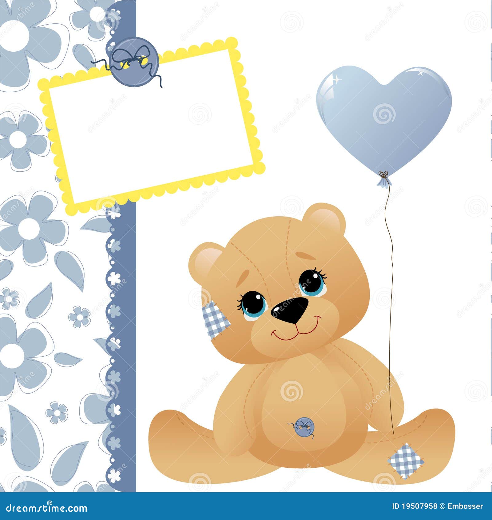 Cute Template For Baby Card Royalty Free Stock Photos Image 19507958