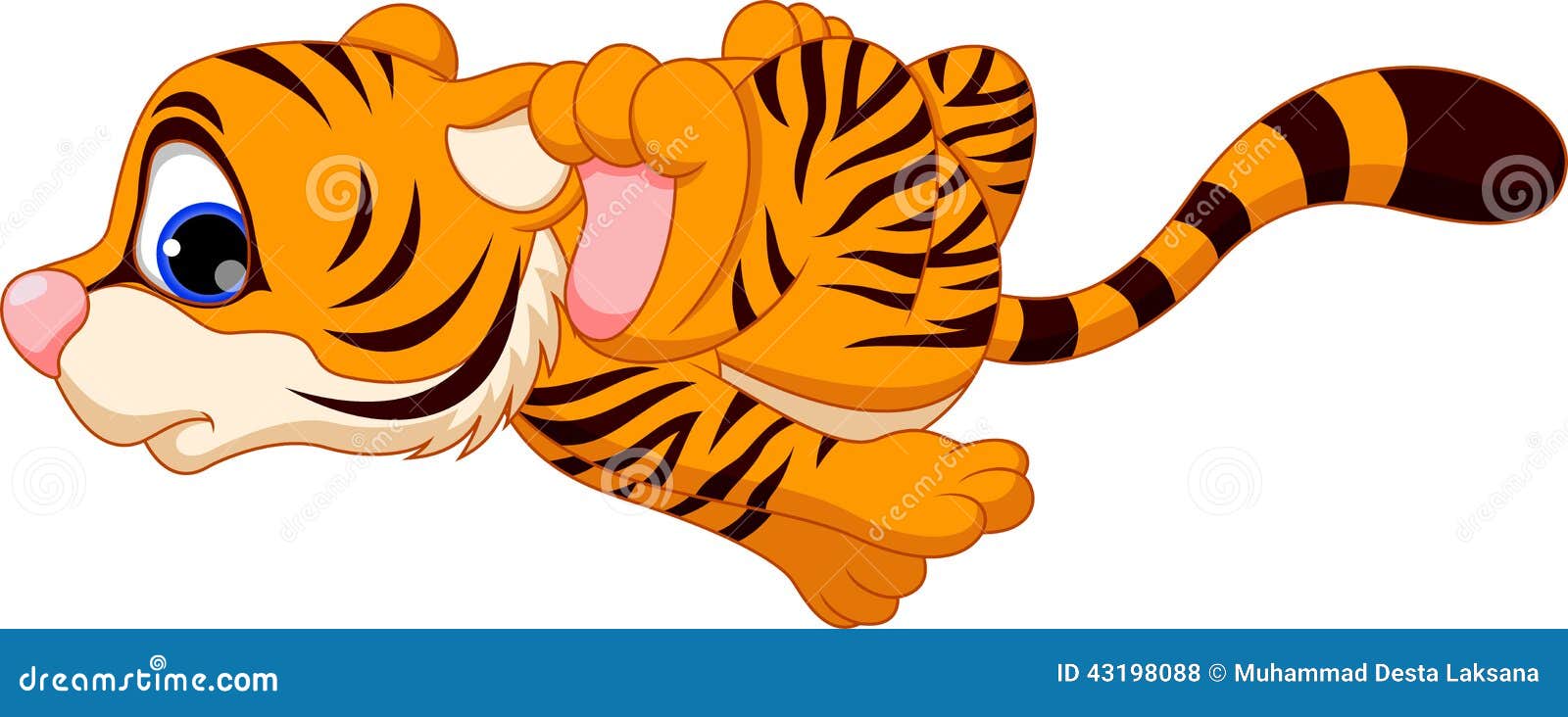 tiger running clipart - photo #8