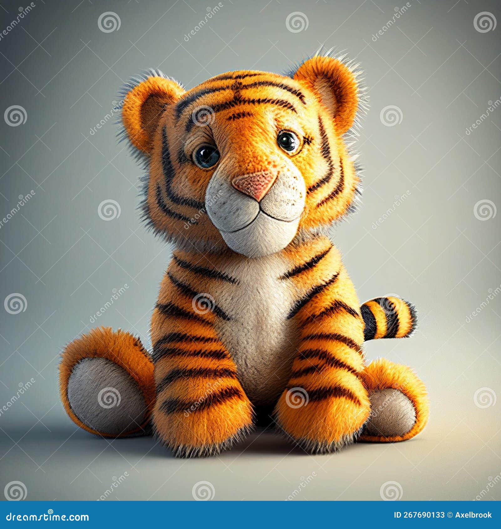 3d Rendered Illustration Of Sitting Tiger Cartoon Character Stock Photo,  Picture and Royalty Free Image. Image 53977474.