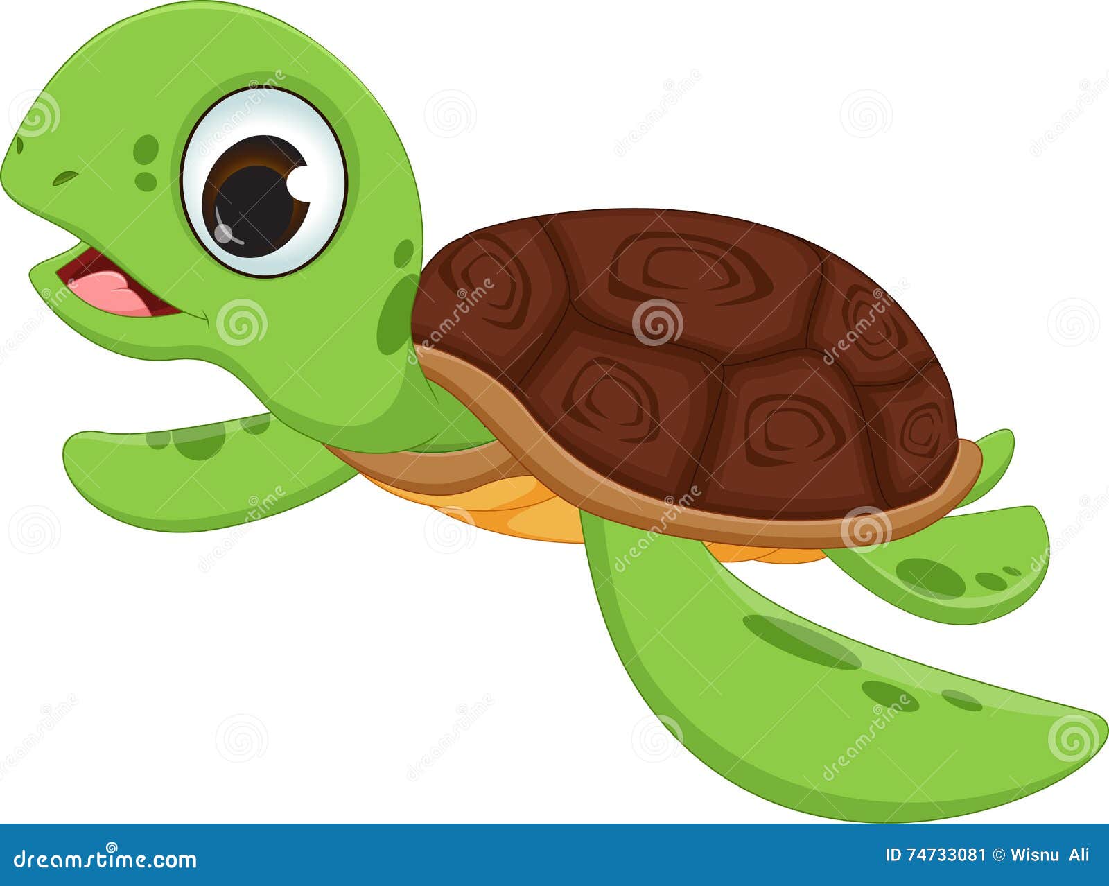 Cute turtle cartoon stock vector. Illustration of amphibian - 74733081 Cute turtle cartoon stock vector. Illustration of amphibian - 74733081