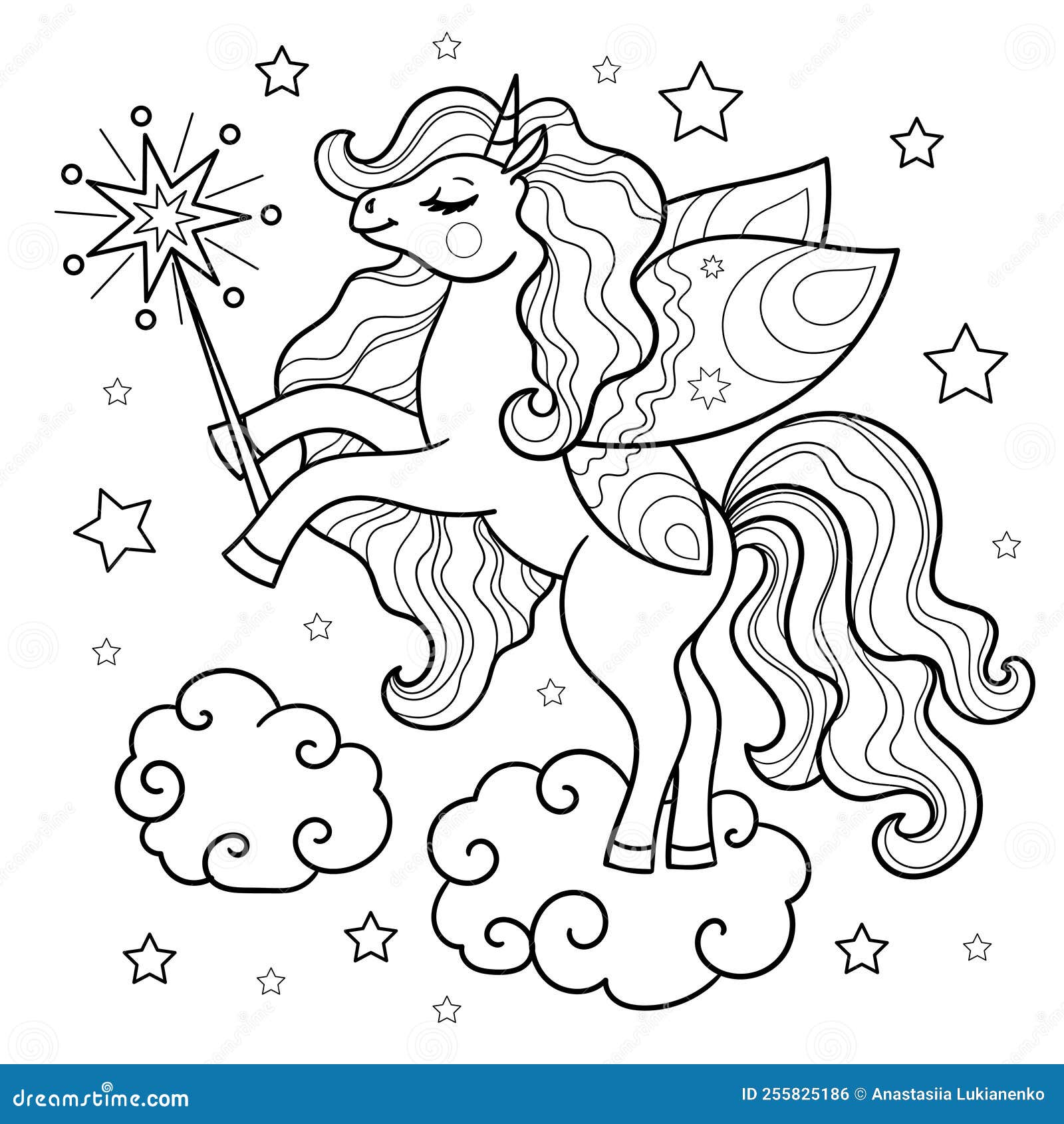 Tatum: A Cute Unicorn Sketchbook (8.5 x 11) inches 110 pages With