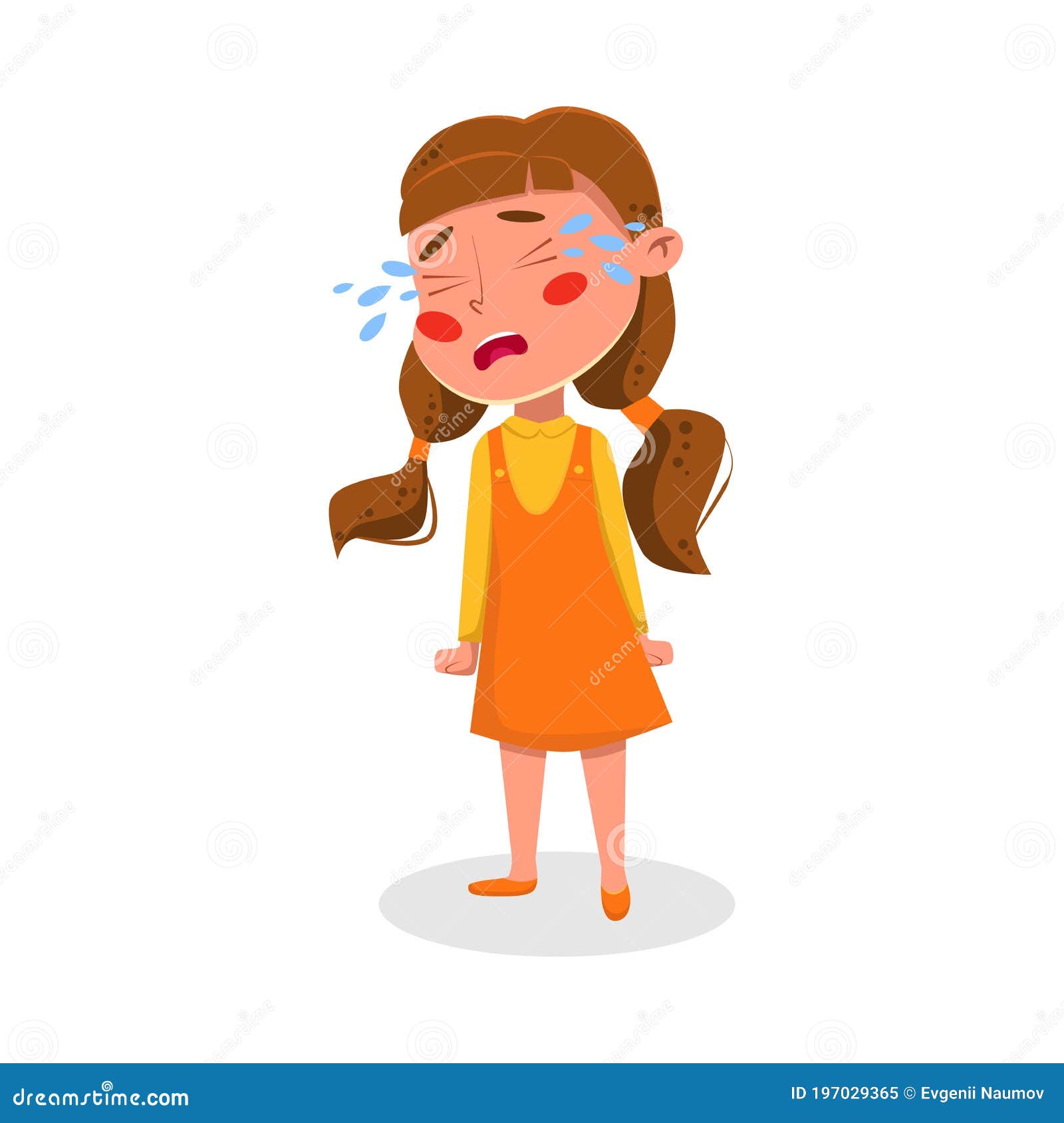 Cute Upset Crying Girl Cartoon Character Style Vector Illustration Stock Vector - Illustration of abused, relationship: 197029365 Cute Upset Crying Girl Cartoon Character Style Vector Illustration Stock Vector - Illustration of abused, relationship: 197029365