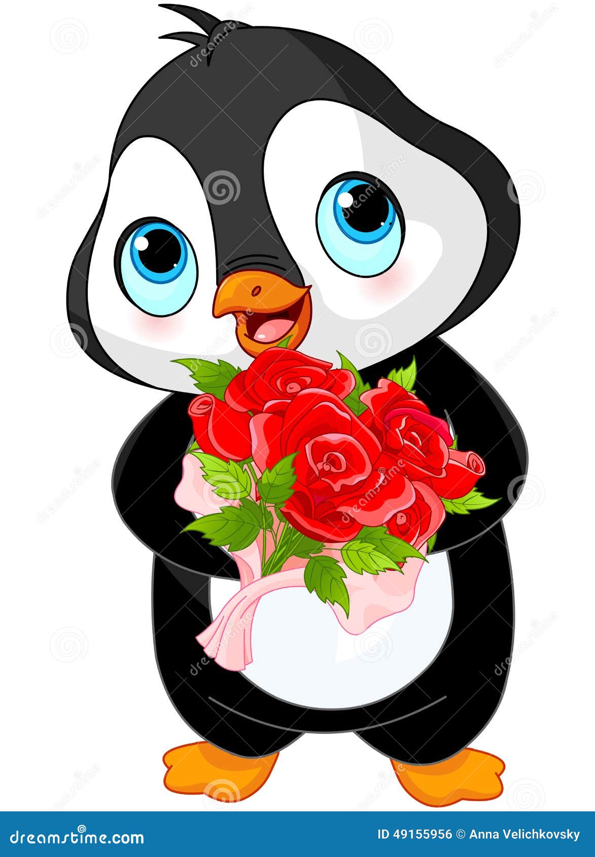 penguin valentine clipart - photo #27