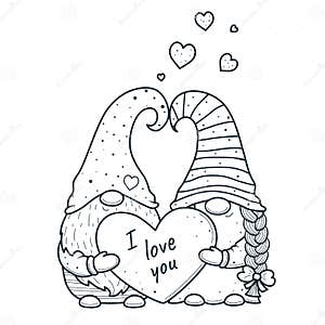 Valentines Day Coloring Pages Hearts