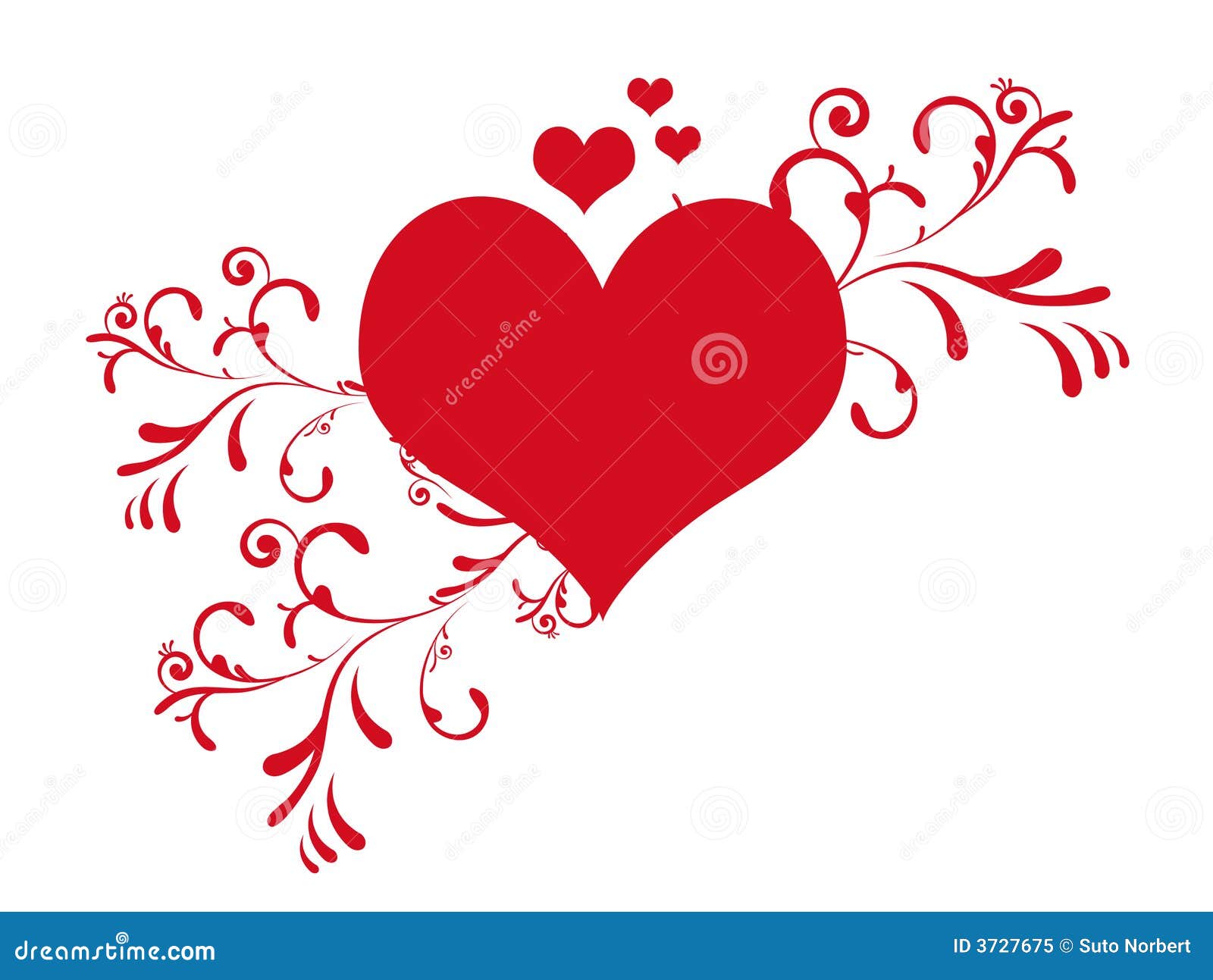 Cute Valentine's Day Heart Ve Royalty Free Stock Photo - Image: 3727675