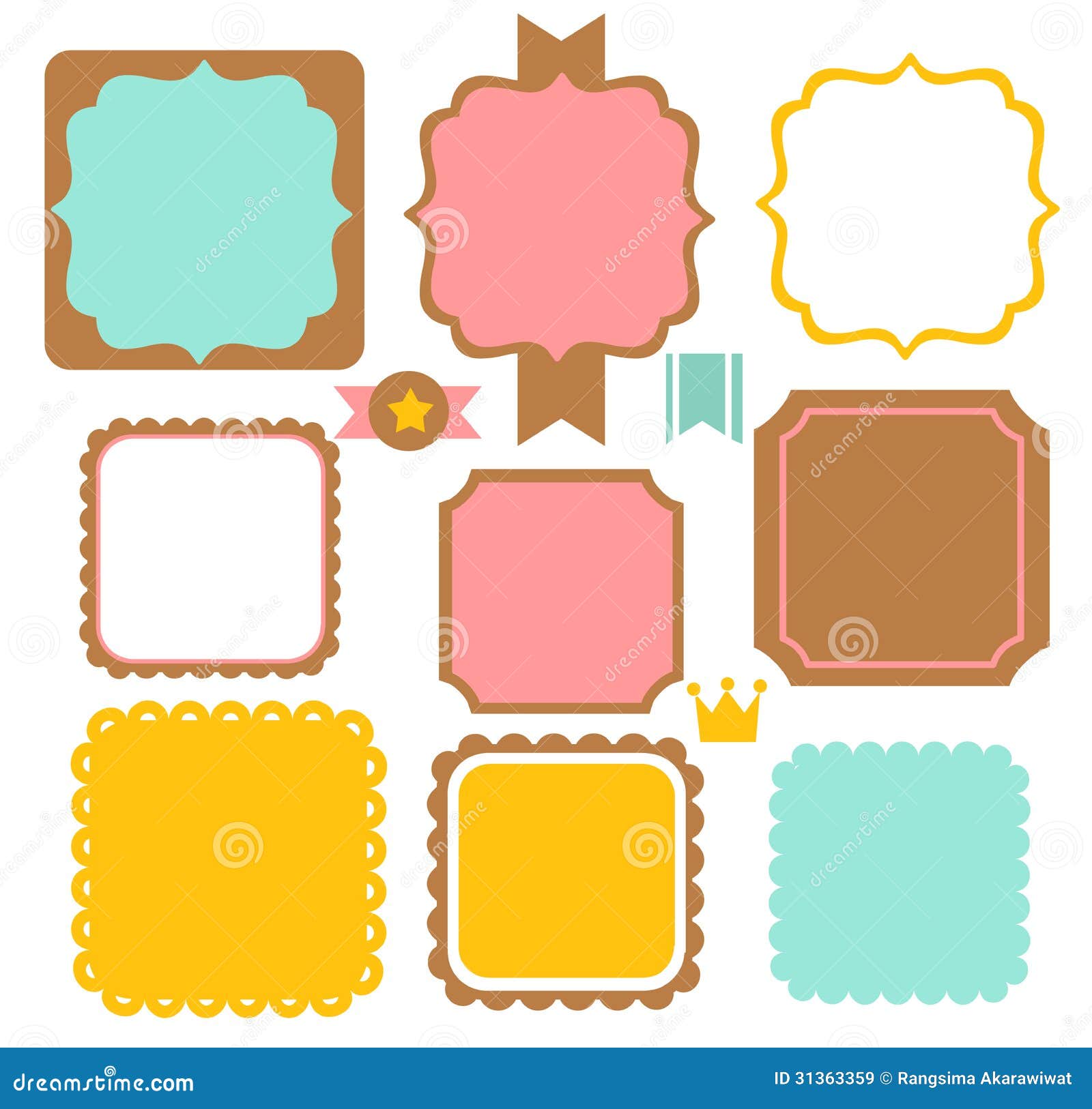 cute clipart frames - photo #43