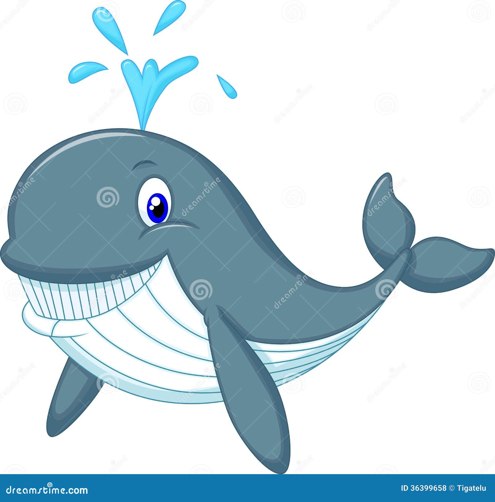 Cute Whale Cartoon Royalty Free Stock Photos - Image: 36399658