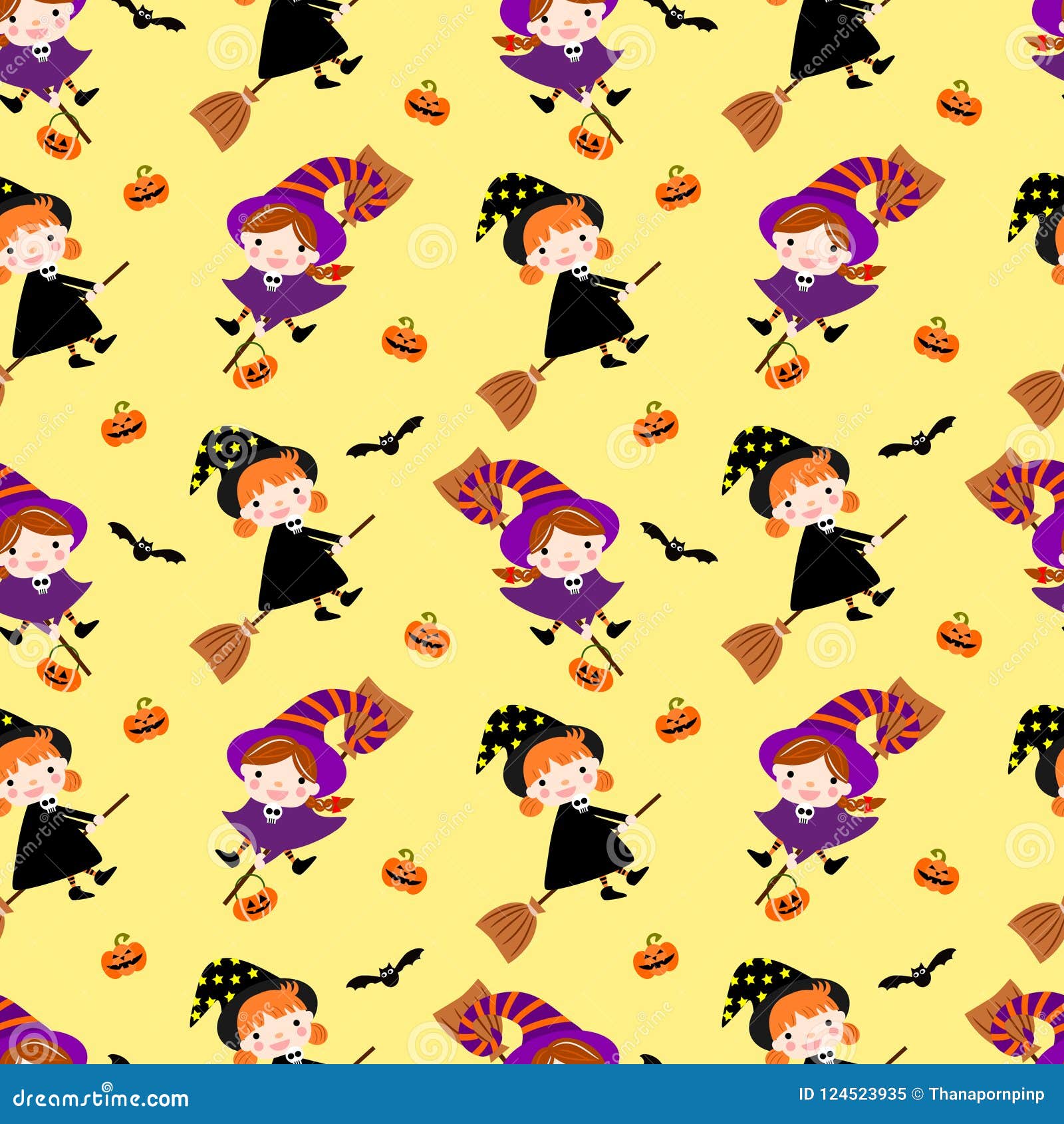 cute halloween witch wallpaper