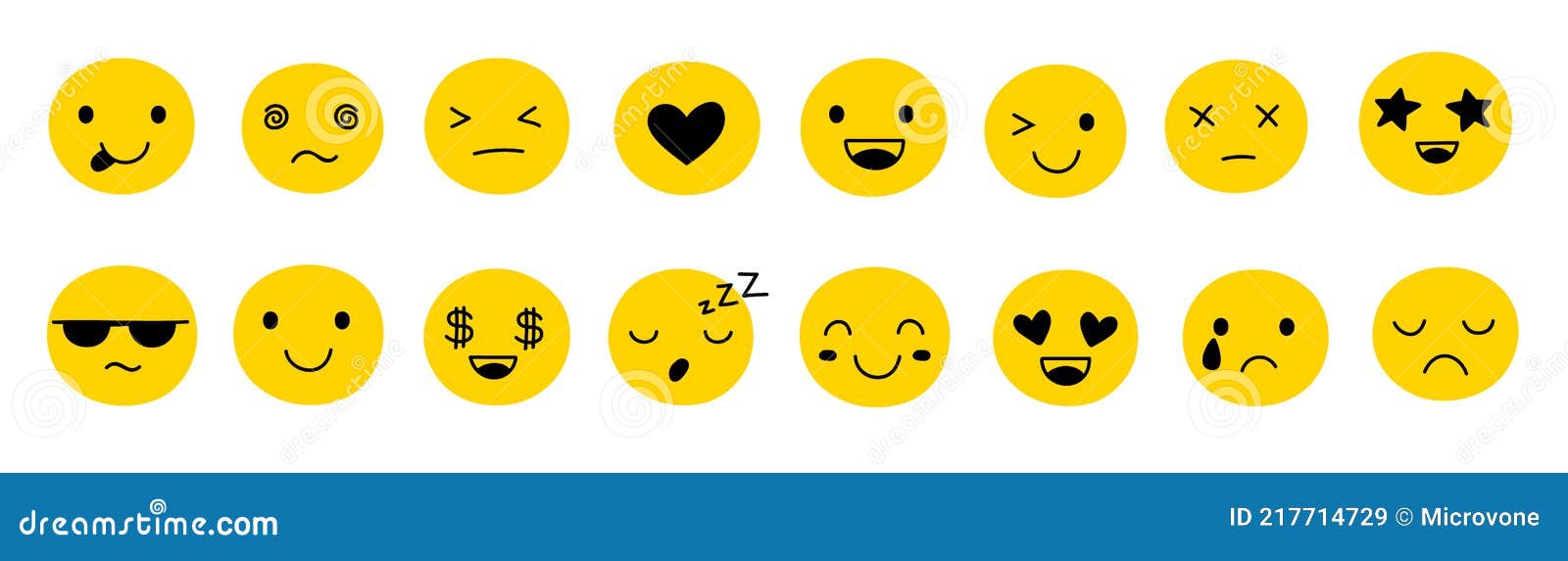 Isolated Sad Emoticon. Isolated Emoticon. Vector Illustration