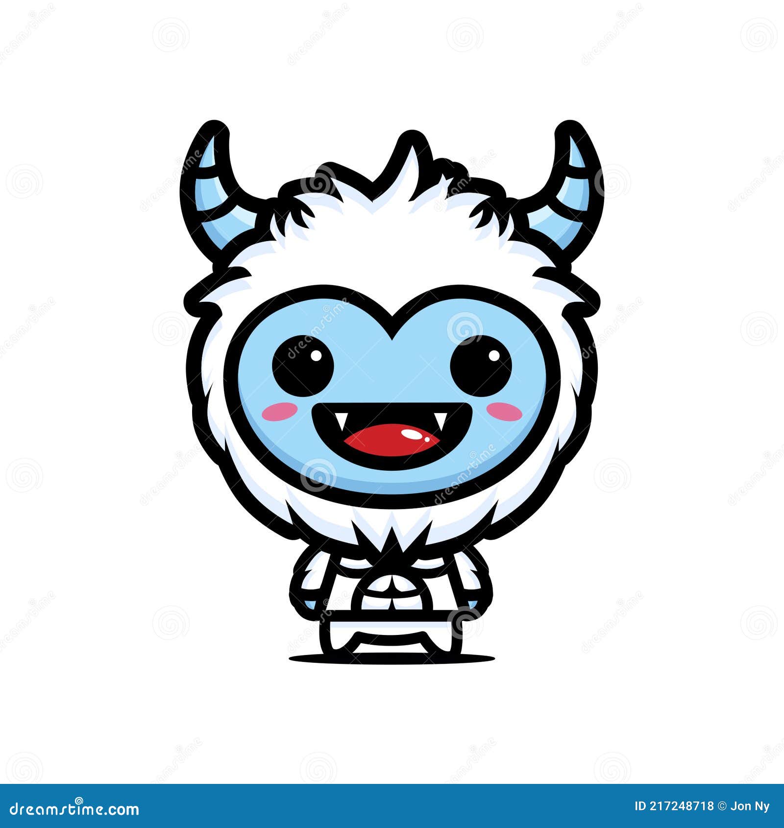 A Cute Yeti Animal Cartoon Character Who Has a Muscular Build Stock Vector - Illustration of blue, halloween: 217248718 A Cute Yeti Animal Cartoon Character Who Has a Muscular Build Stock Vector - Illustration of blue, halloween: 217248718