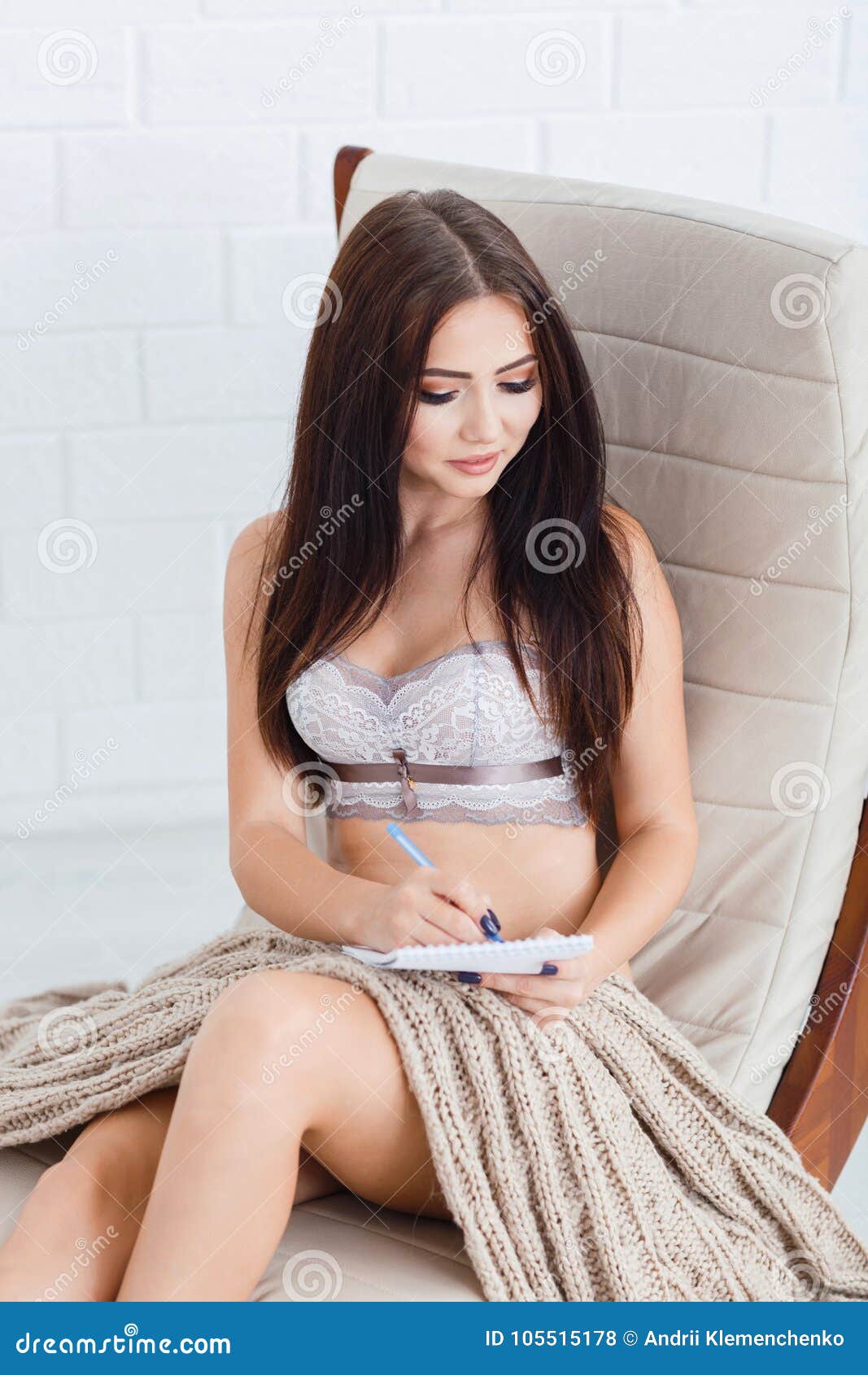 Cute Young Girl in Gray Lace Underwear Posing on the Camera. Beauty  Concept. Stock Photo - Image of lingerie, girl: 105515178