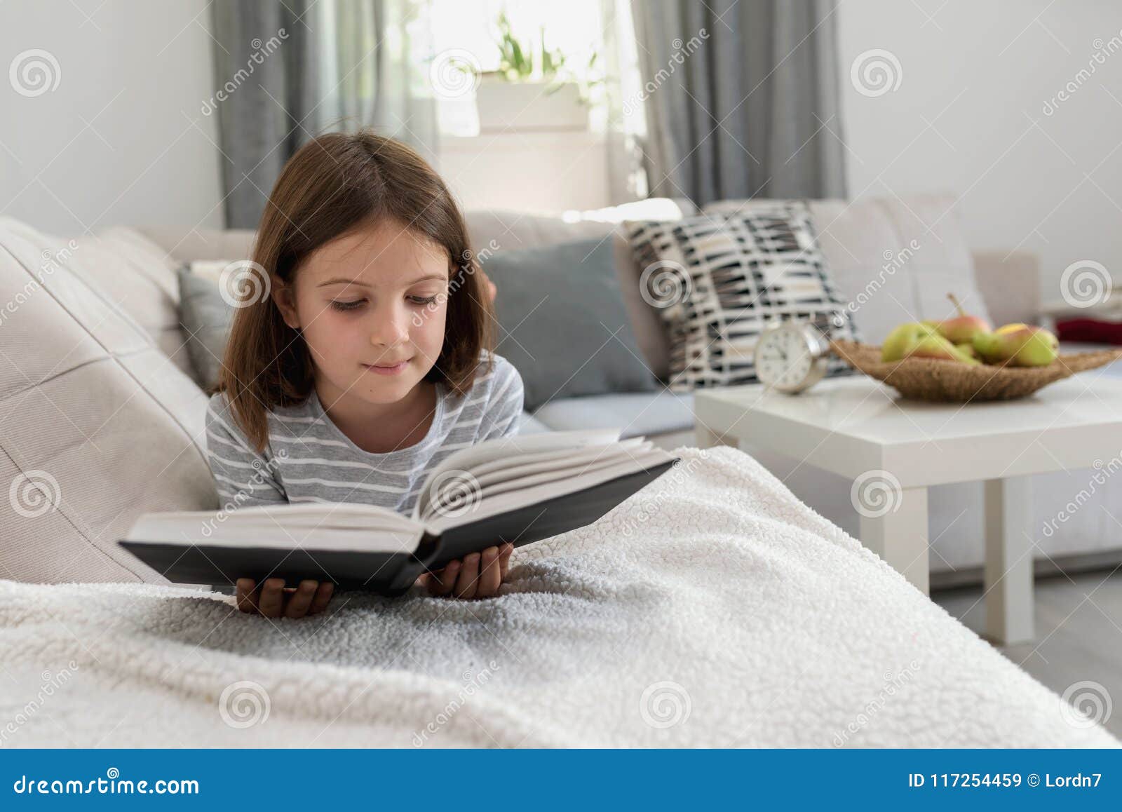 Young Girl Reading