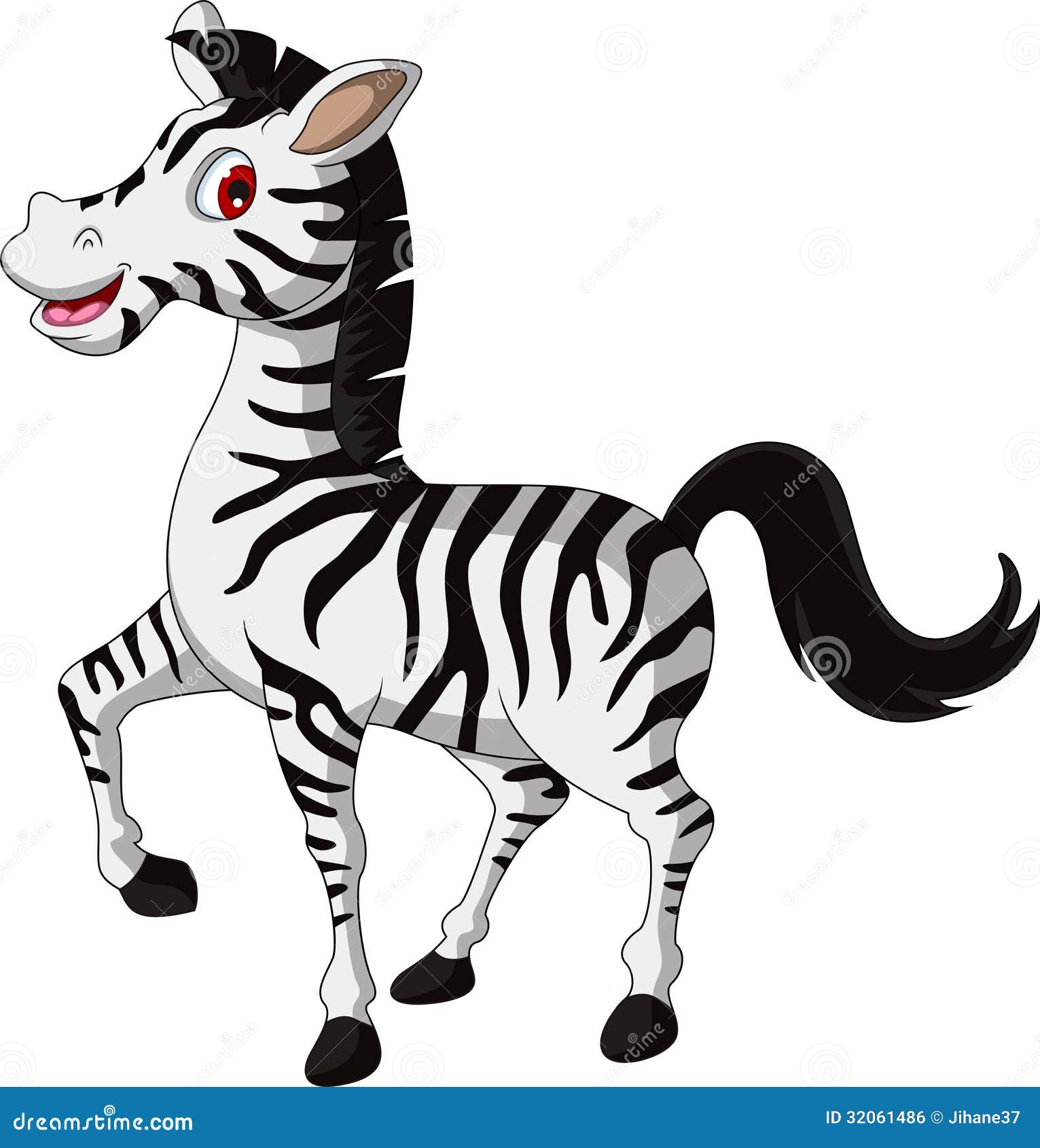 zebra running clipart - photo #26