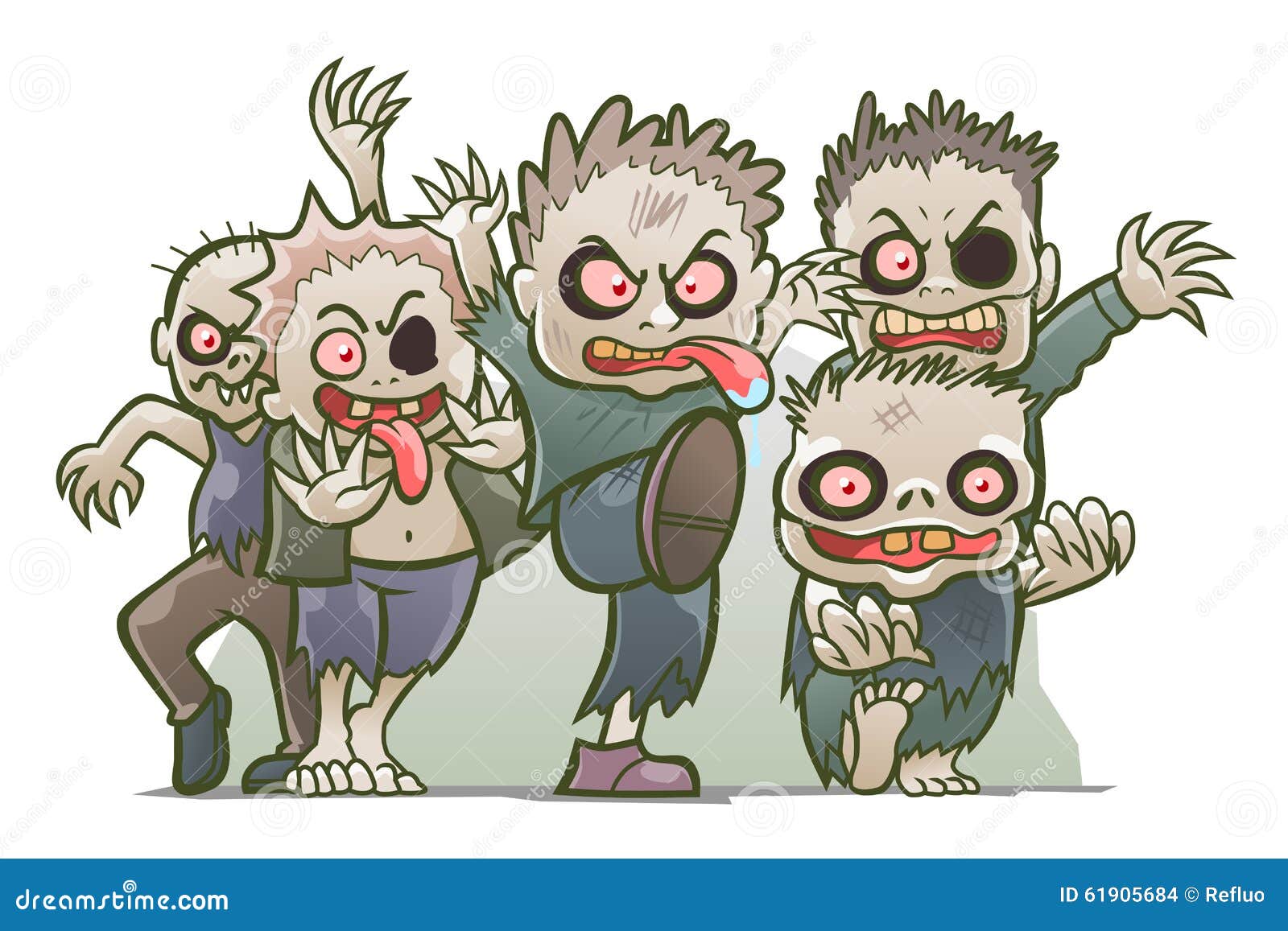 zombie horde clipart - photo #30