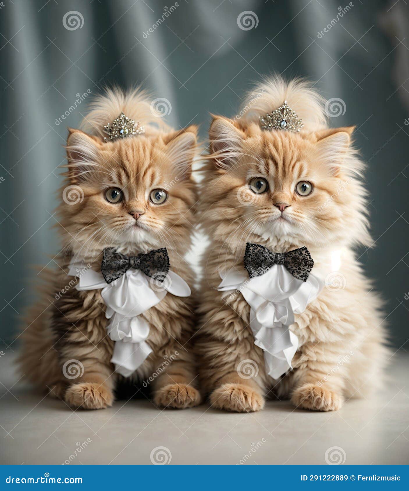 Its twins Two cute twin cats. Cat head couple family icon. Cute