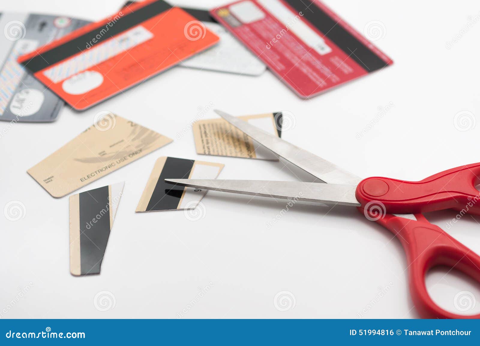 Cut Up Credit Cards Stock Photos Free & RoyaltyFree Stock Photos