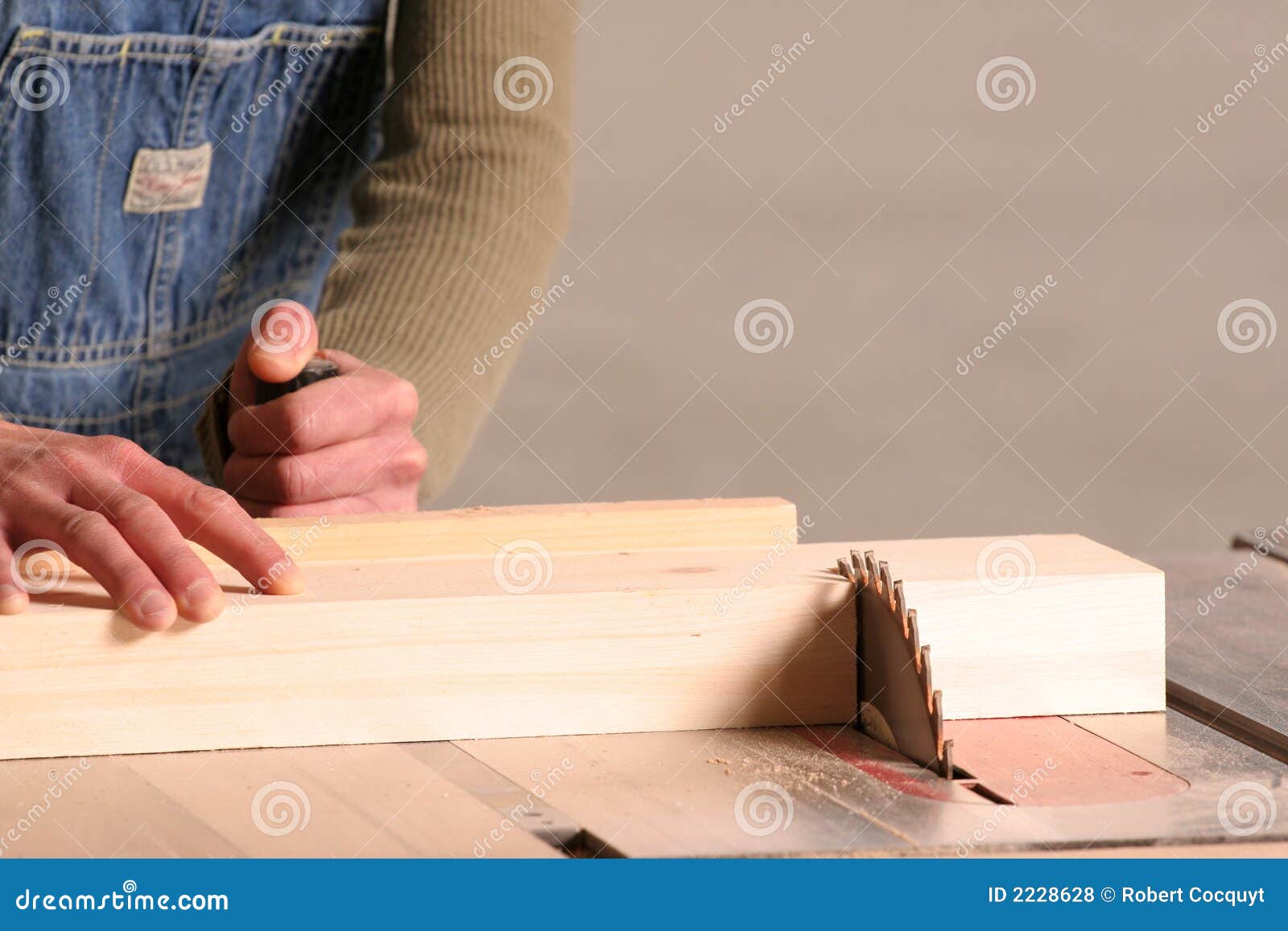 Cutting stock photo. Image of girl, tablesaw, concentration - 2228628