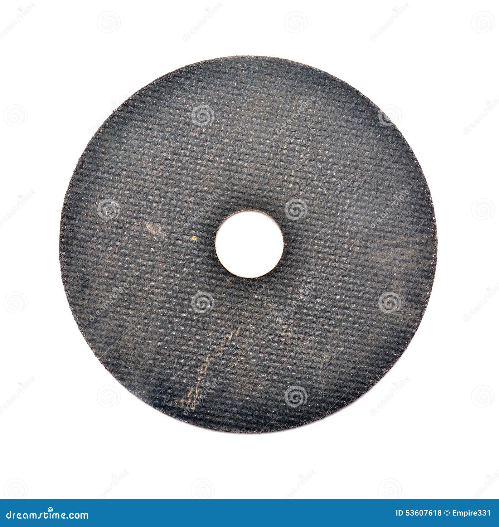 Cutting abrasive disc stock photo. Image of disk, work 53607618
