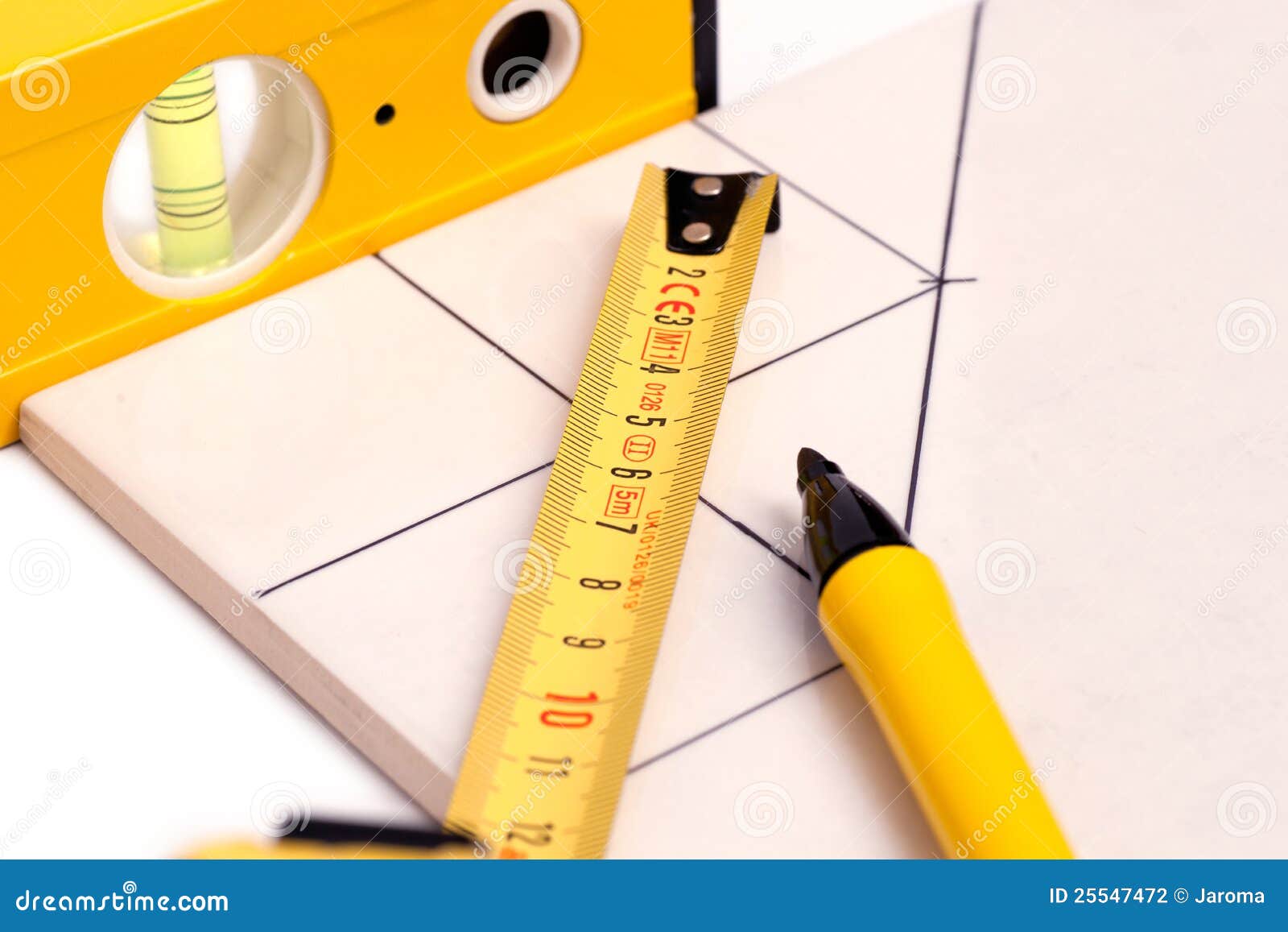 Cutting bathroom tiles stock photo. Image of liquid, plastic 25547472