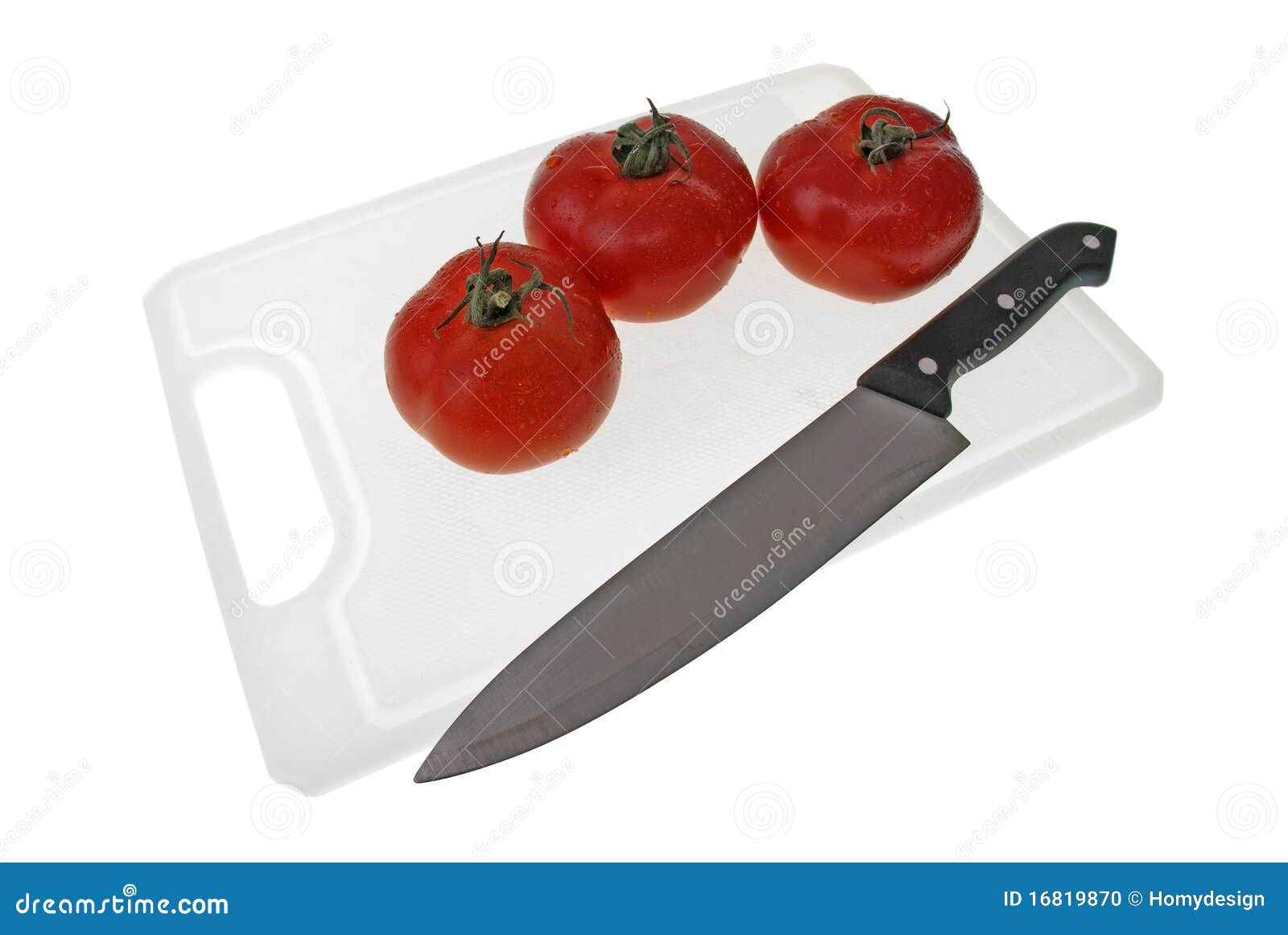 Cutting board with a knife stock photo. Image of chop 16819870