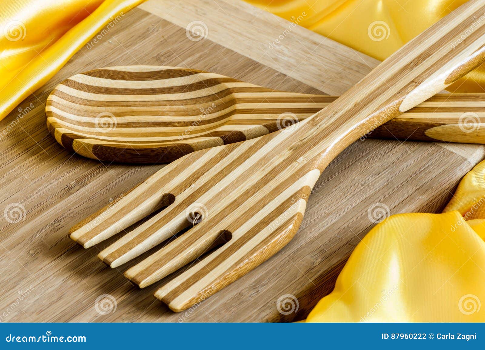 Cutting board and utensils stock photo. Image of domestic 87960222