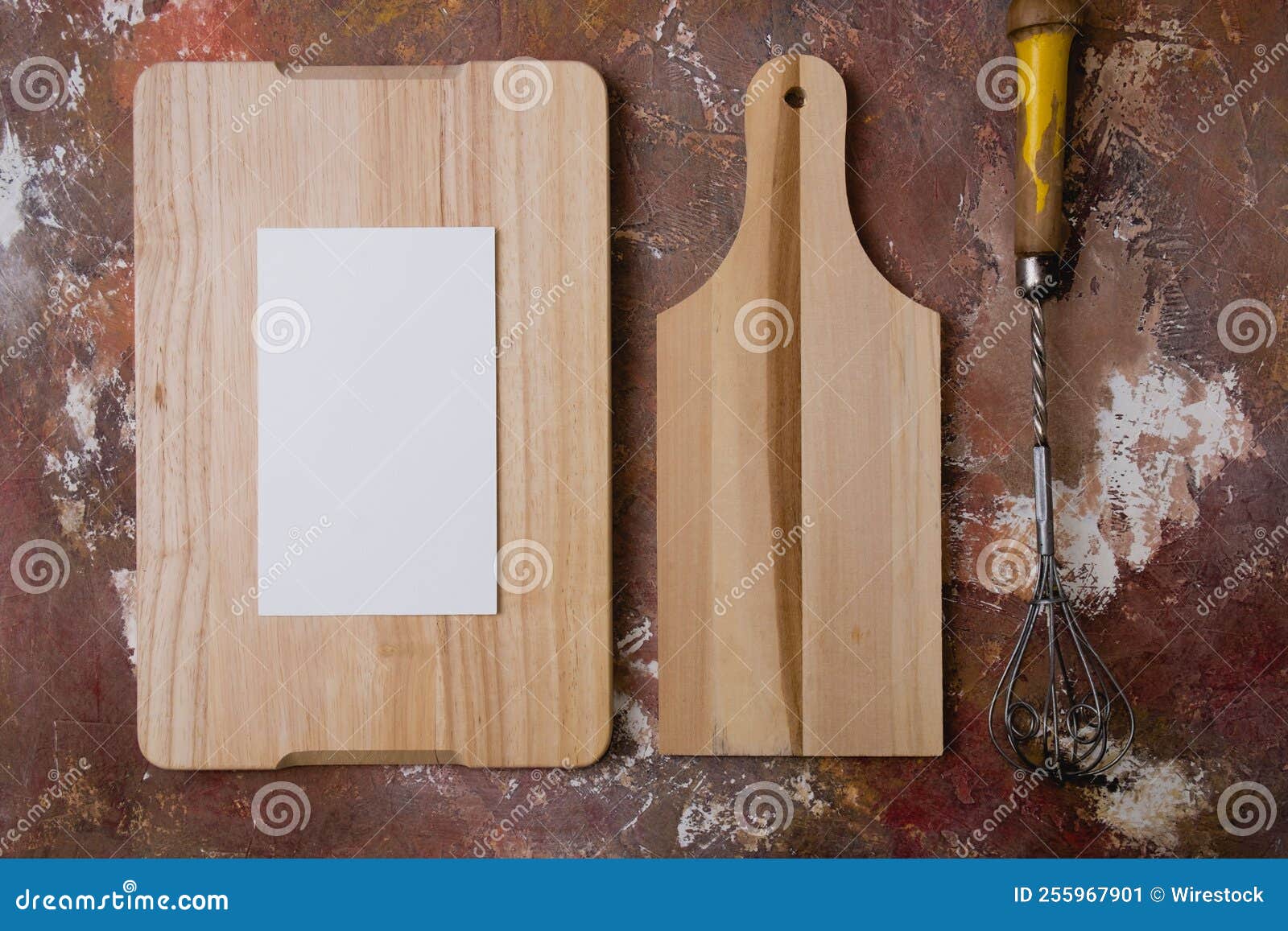 Cutting Boards and Kitchen Tools with Copy Space Stock Image Image of blank, aged 255967901