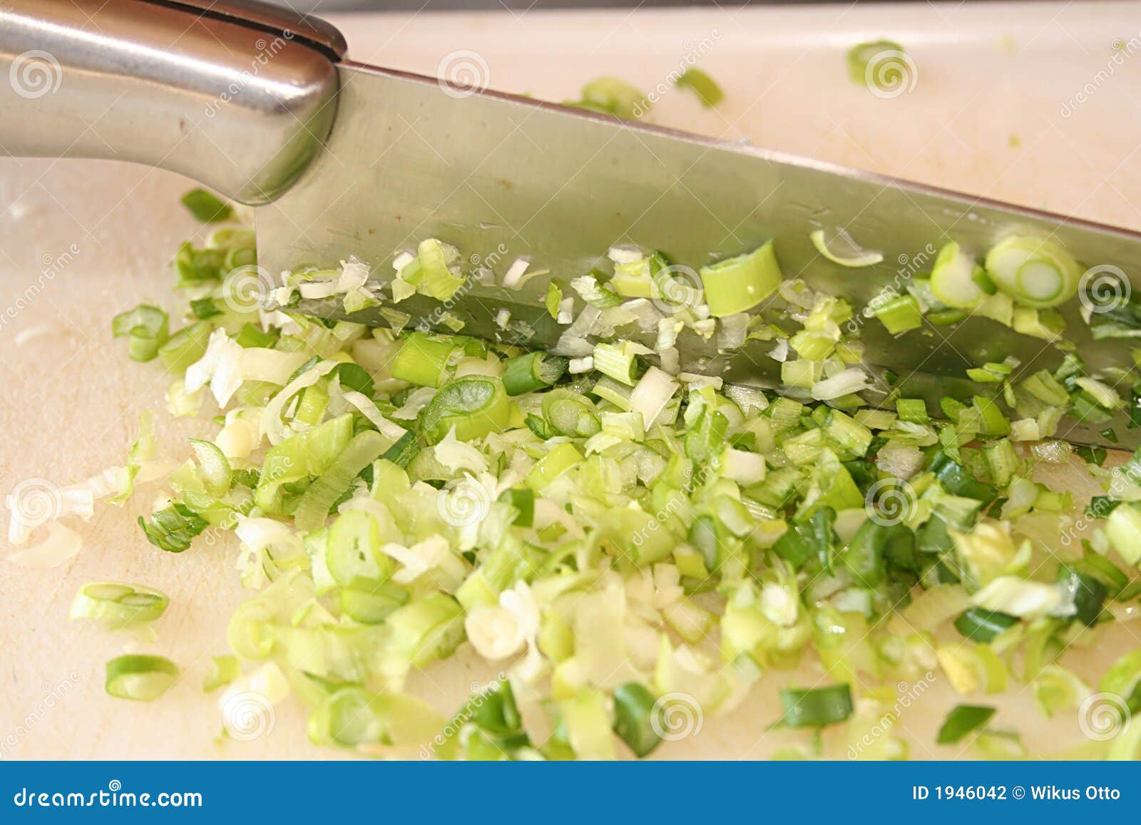 Cutting Chives stock photo. Image of clipping, closeup 1946042