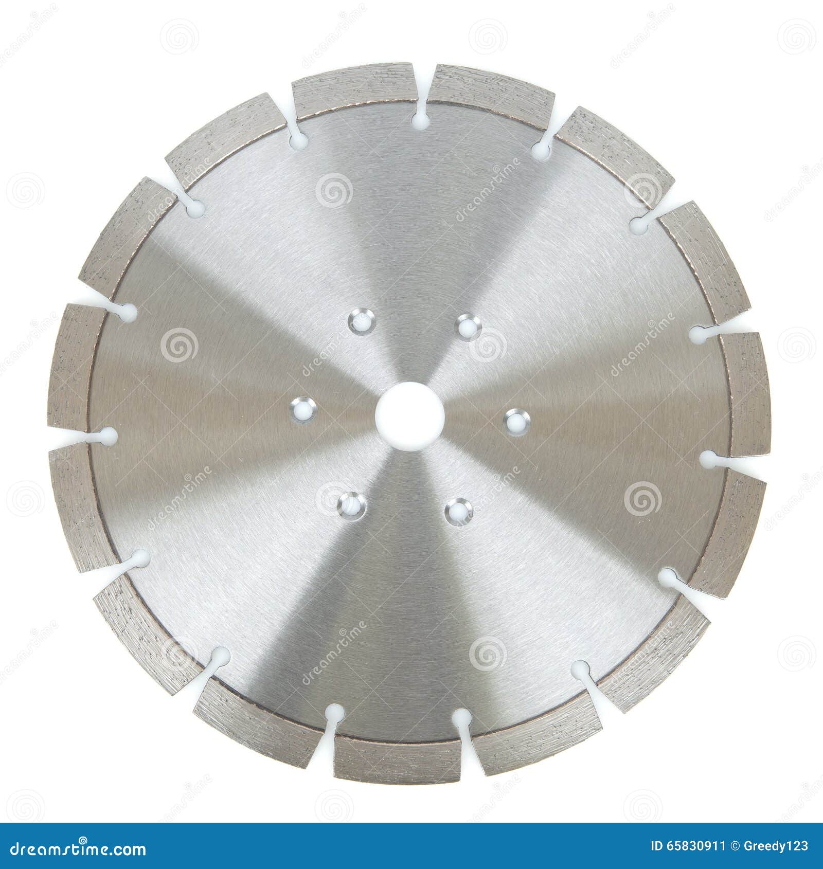 Cutting Disks with Diamonds Diamond Discs for Concrete Isolated on