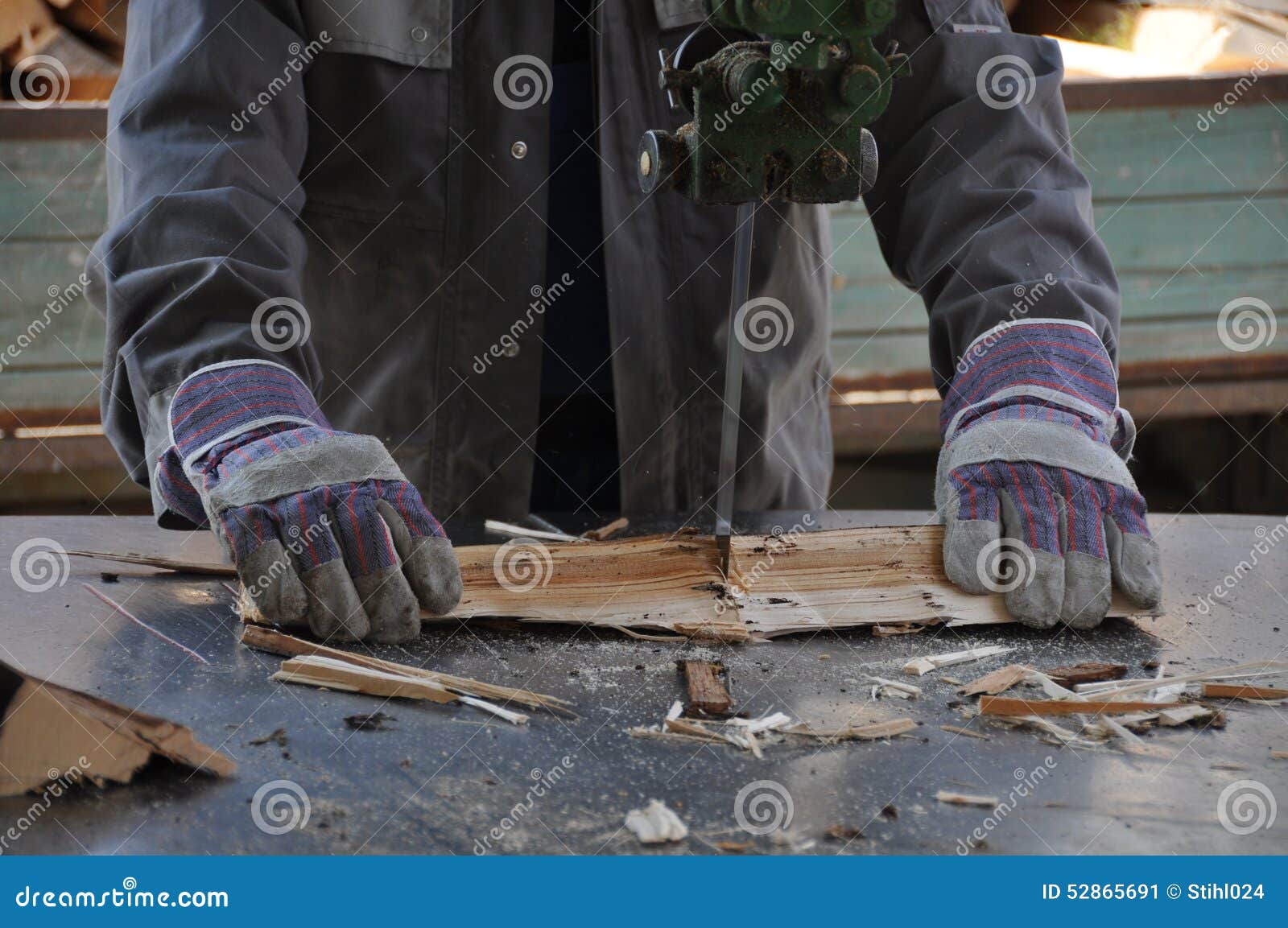 Cutting firewood stock image. Image of cutting, resource 52865691