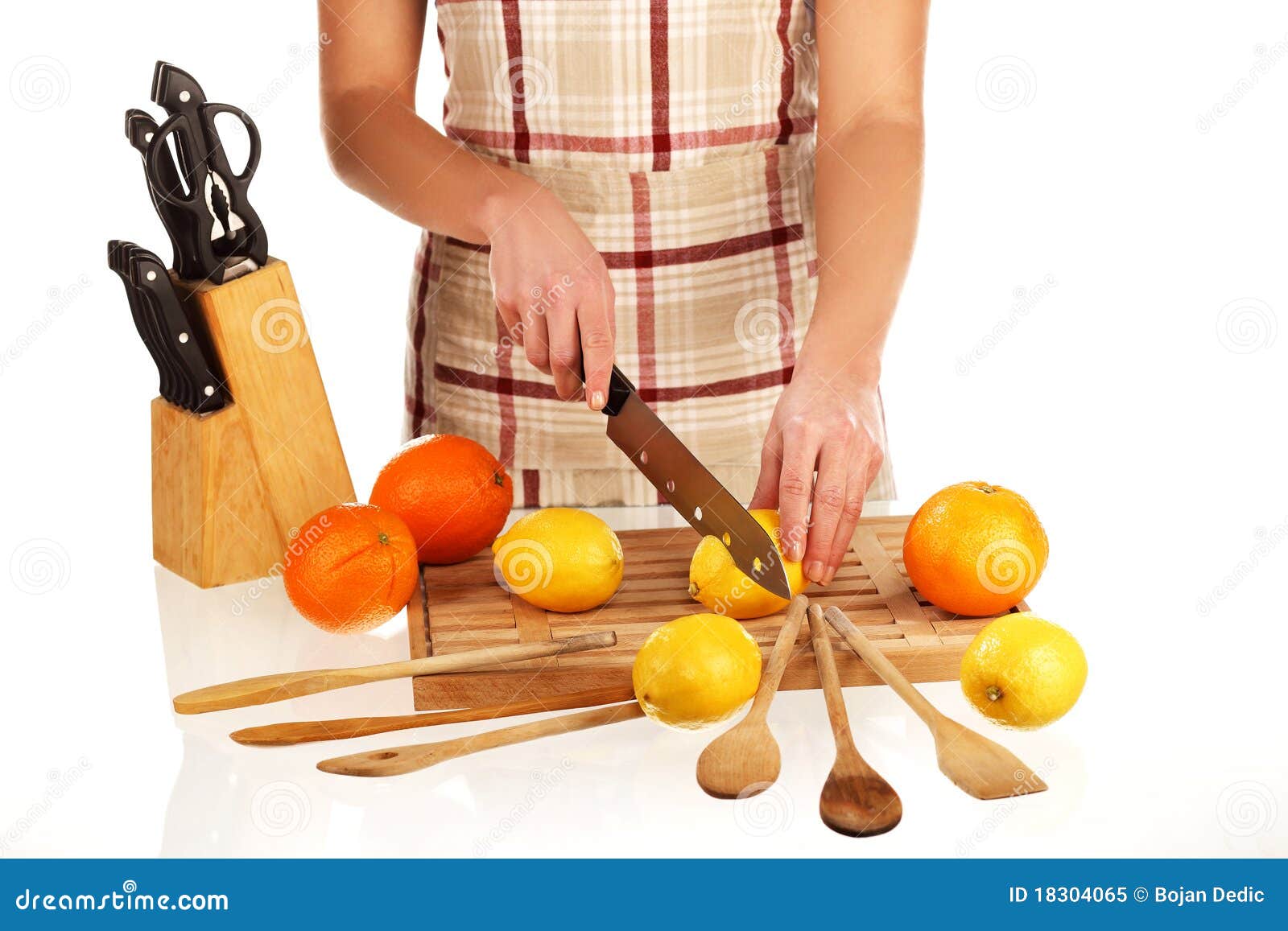 Cutting lemon 2 stock image. Image of citrus, human, life 18304065