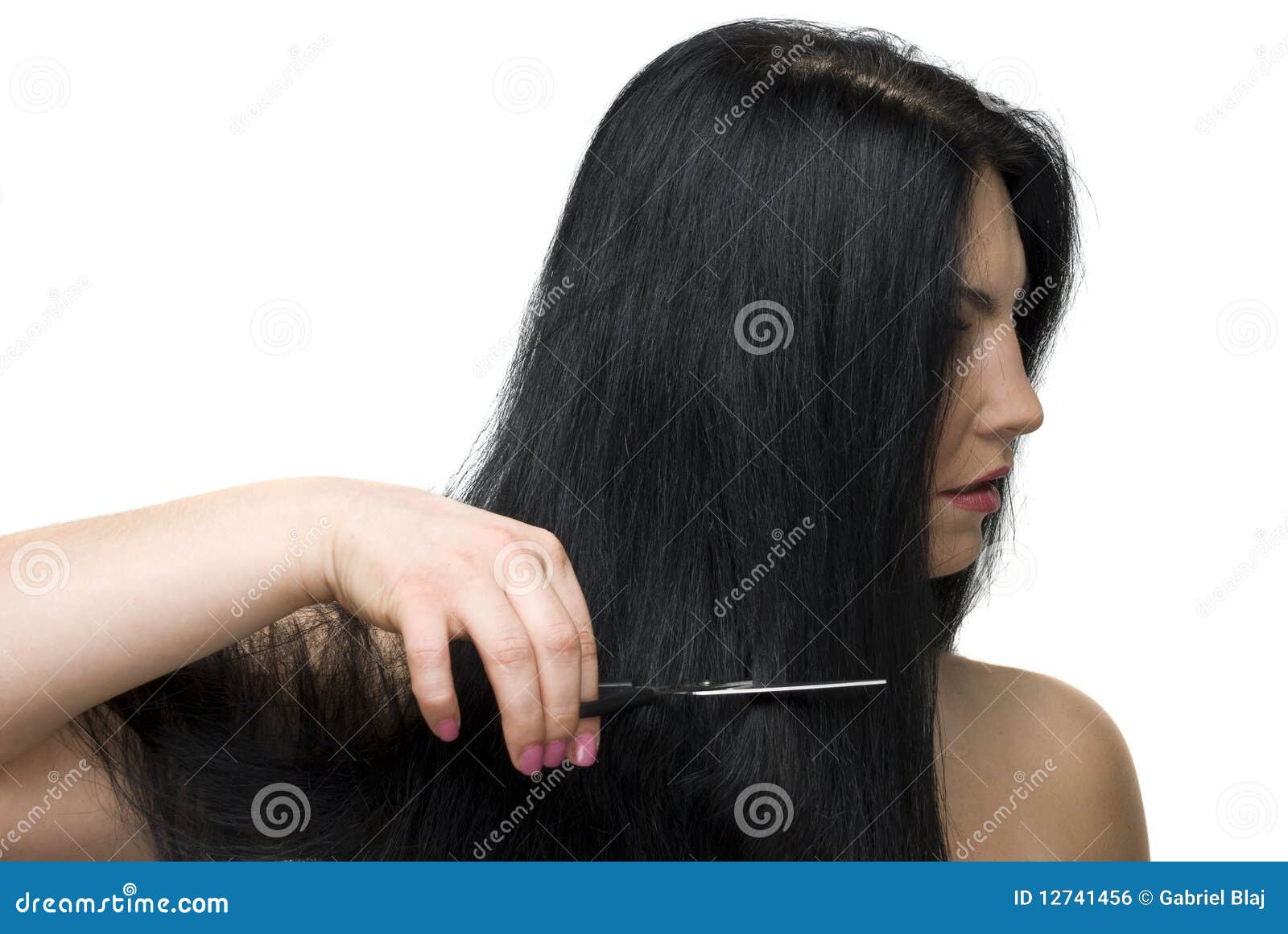 Cutting Long Hair Royalty Free Stock Image Image 12741456 Cutting Long Hair Royalty Free Stock Image Image 12741456