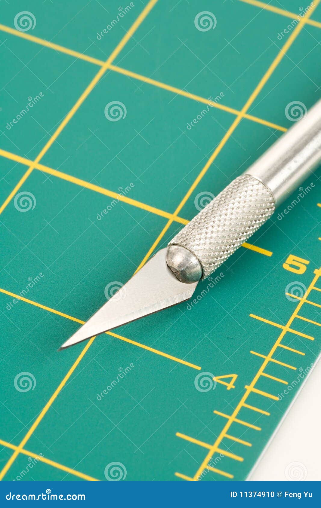 Cutting Mat and Knife stock photo. Image of utility, supply 11374910