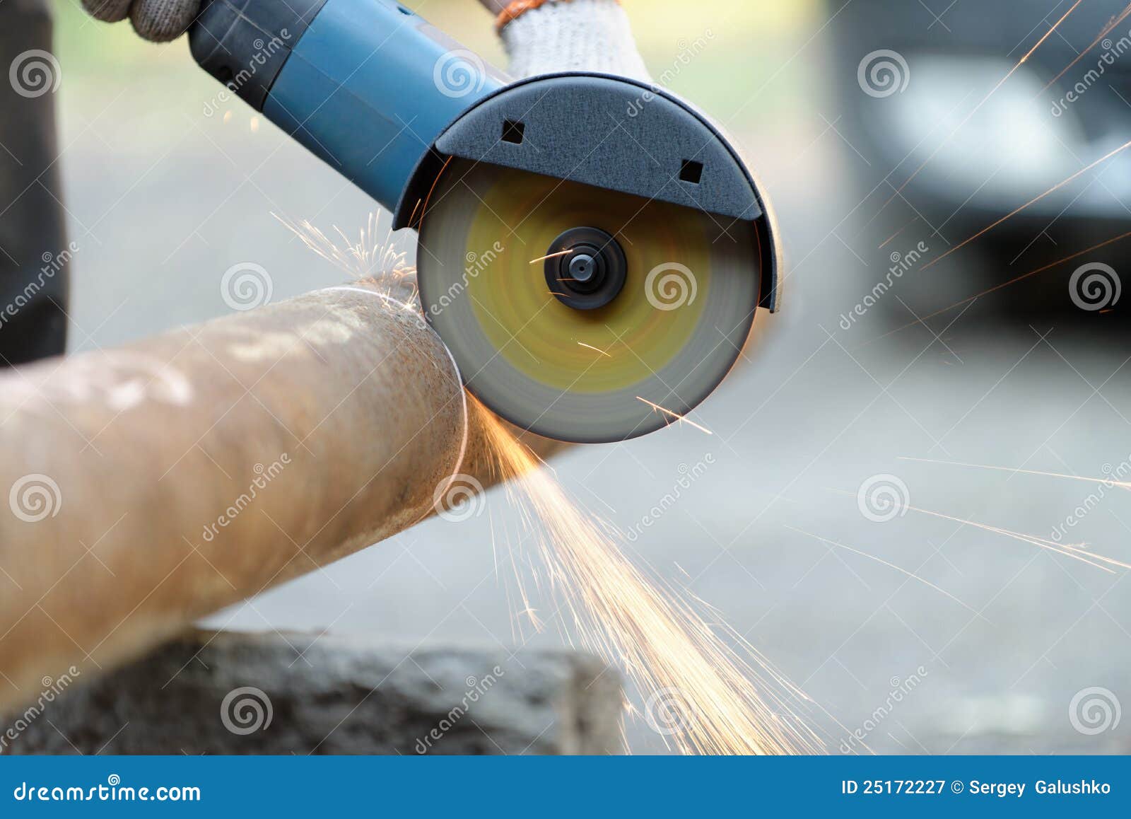 Cutting Metal Electric Tool Stock Image Image of blade, frame 25172227