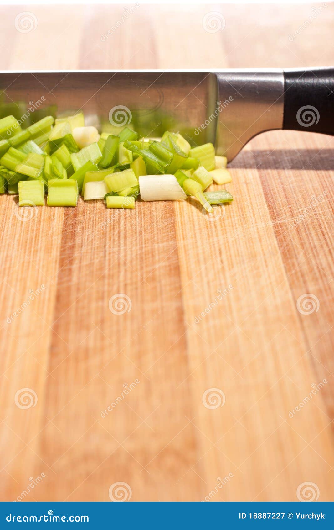 Cutting Onion on Chopping Board Stock Image Image of lunch, closeup