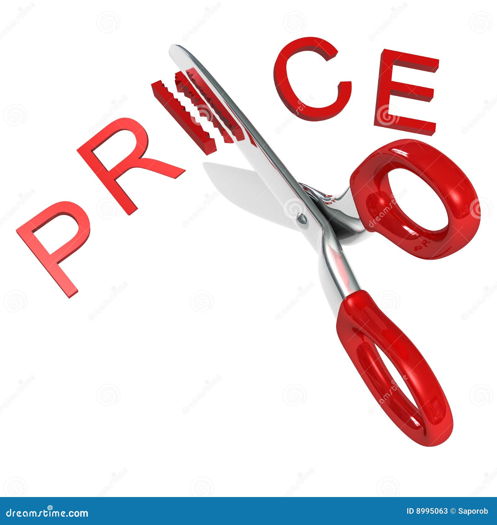 Cutting Price stock illustration. Illustration of letters 8995063
