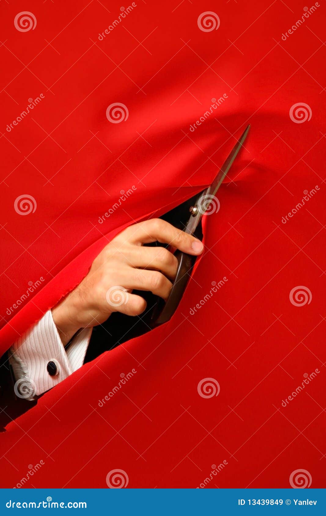 Cutting red satin fabric stock image. Image of delicate 13439849