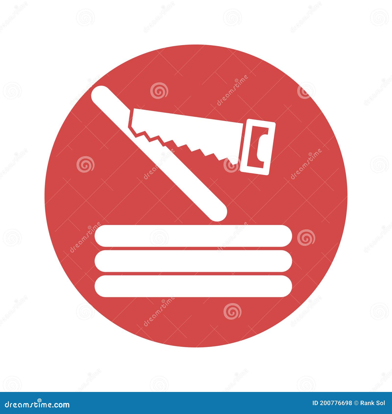 cutting with saw  icon which can easily modify or edit