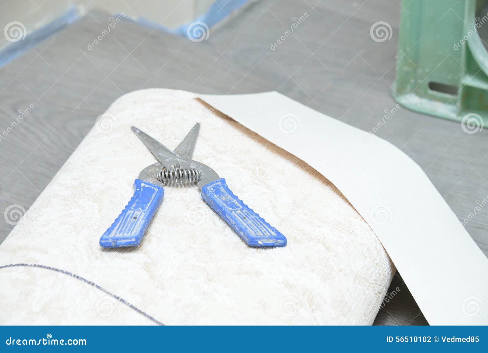 Cutting wallpapers stock photo. Image of cloth, measure 56510102