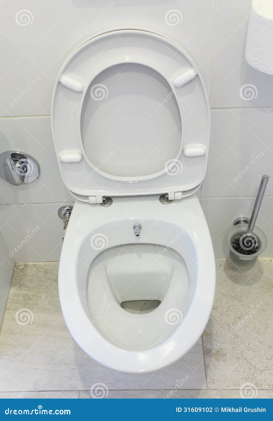 Cuvette des toilettes photo stock. Image du maison, intérieur 31609102