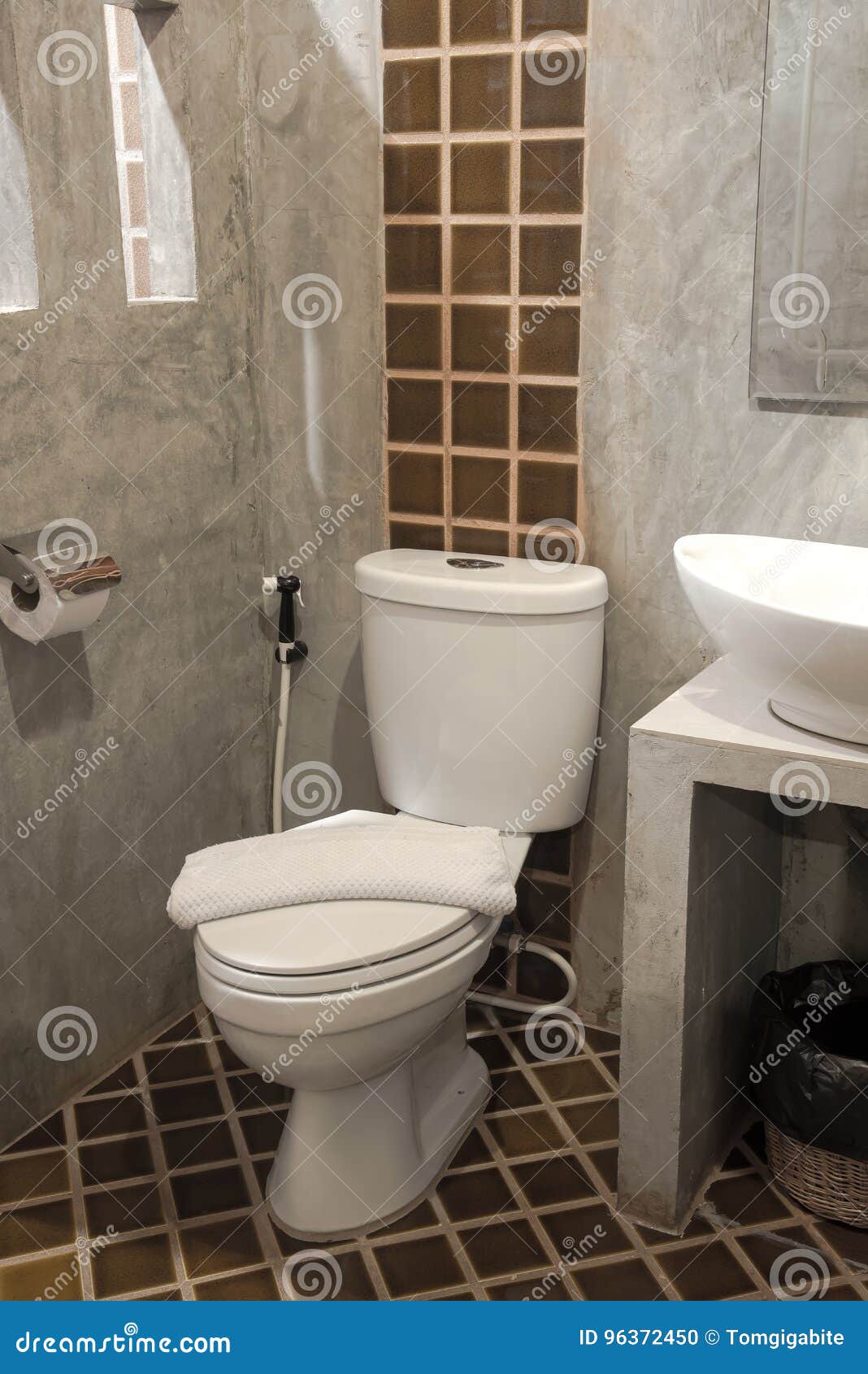 Cuvette Des Toilettes Blanche Photo stock Image du ceramique