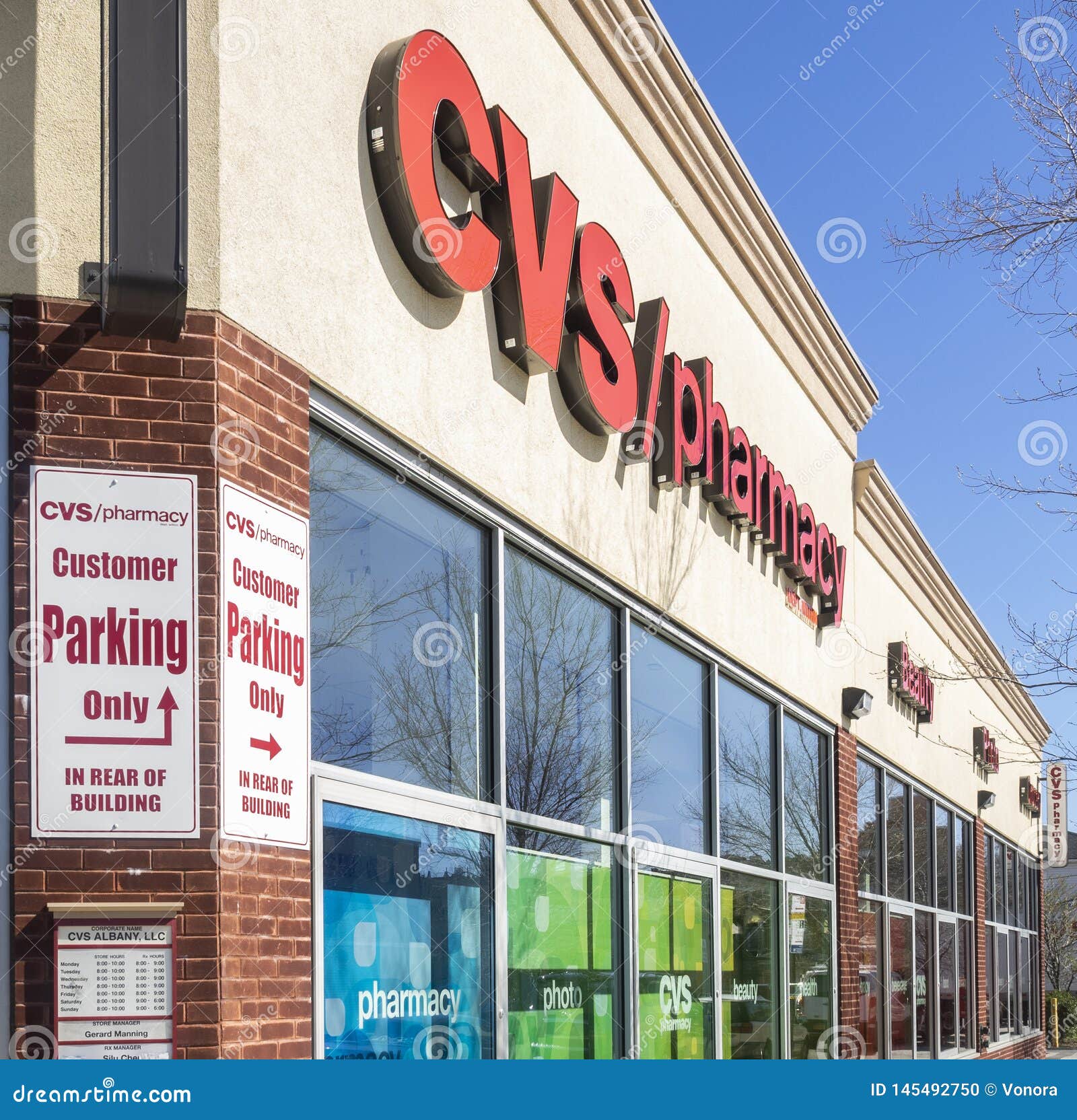 CVS Pharmacy exterior editorial image. Image of storefront ...